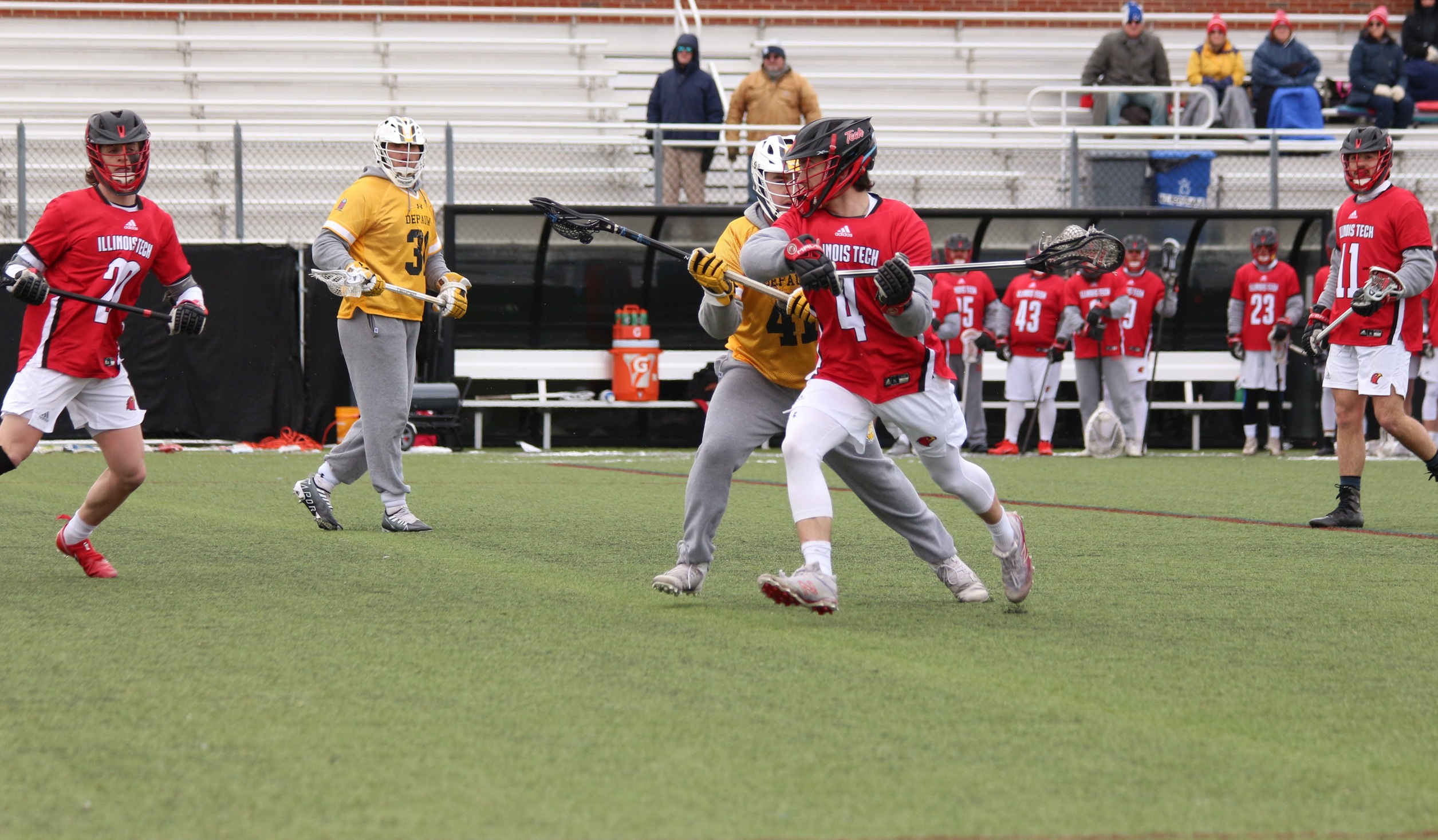 Men's Lacrosse Downs DePauw 9-4 - Illinois Institute of Technology