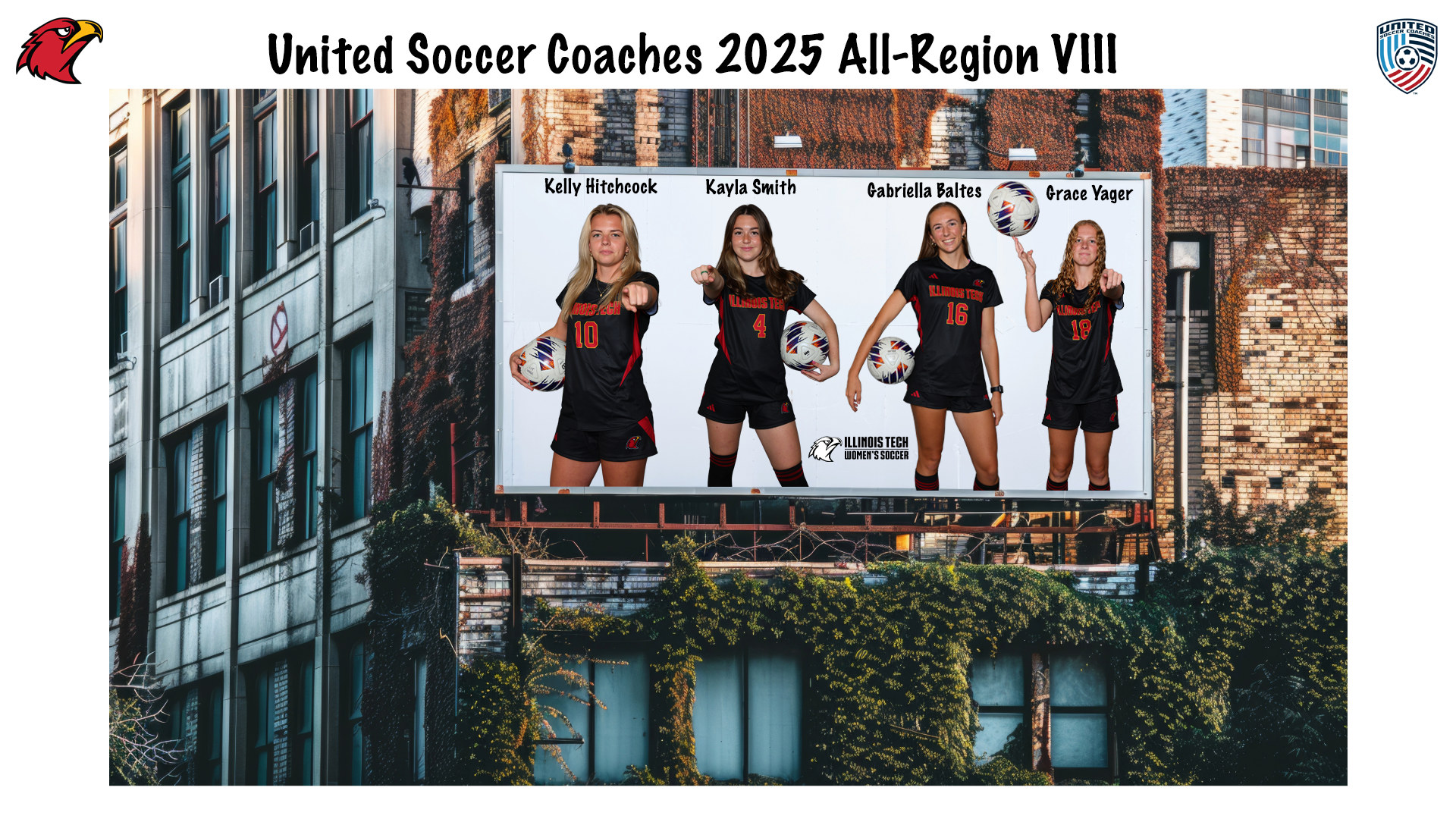 United Soccer Coaches WSOC All-Region VIII cover photo