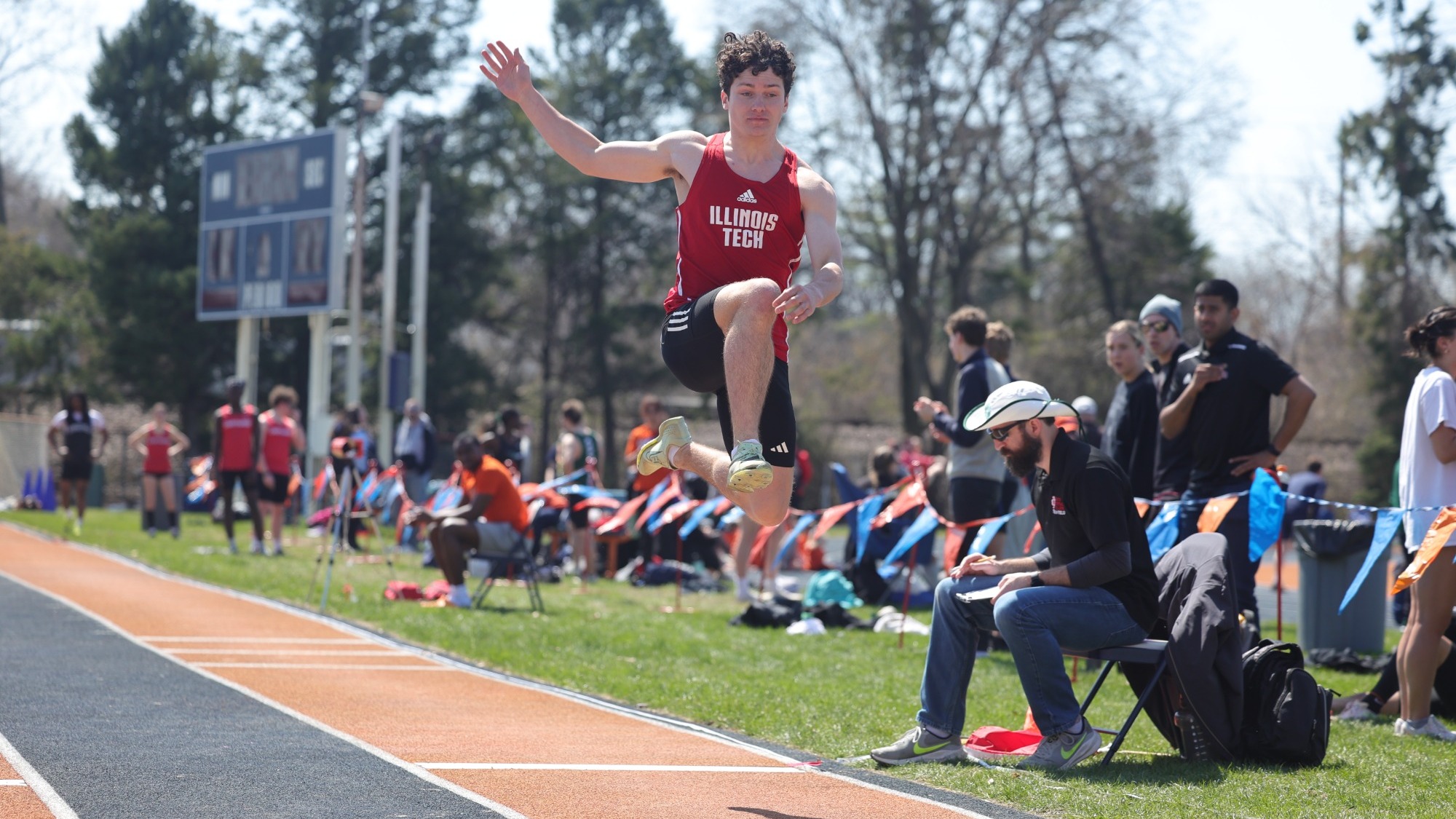 Finnick Poulin at Wheaton Invitational 4-12-25