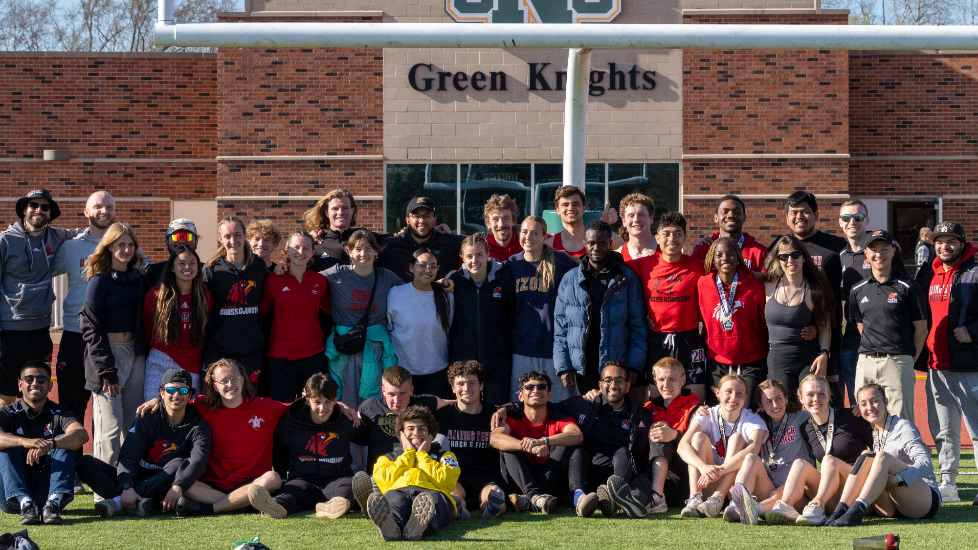 Track team photo NACC Outdoors 2025