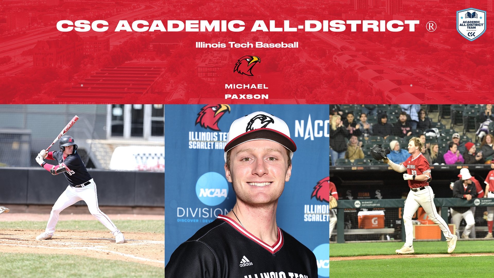 Michael Paxson Academic All-District 2025