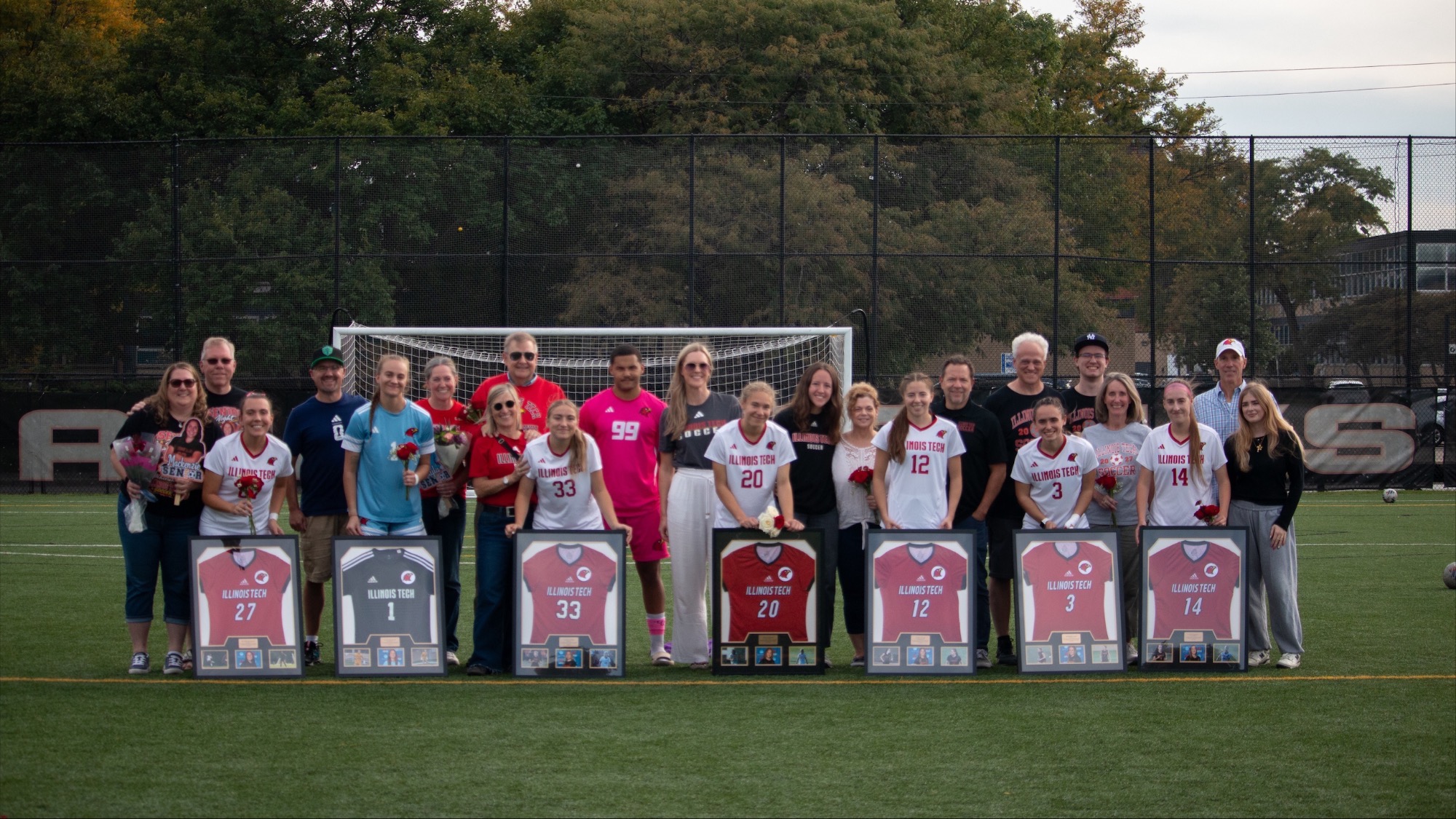 WSOC Senior Day 2026 w Family
