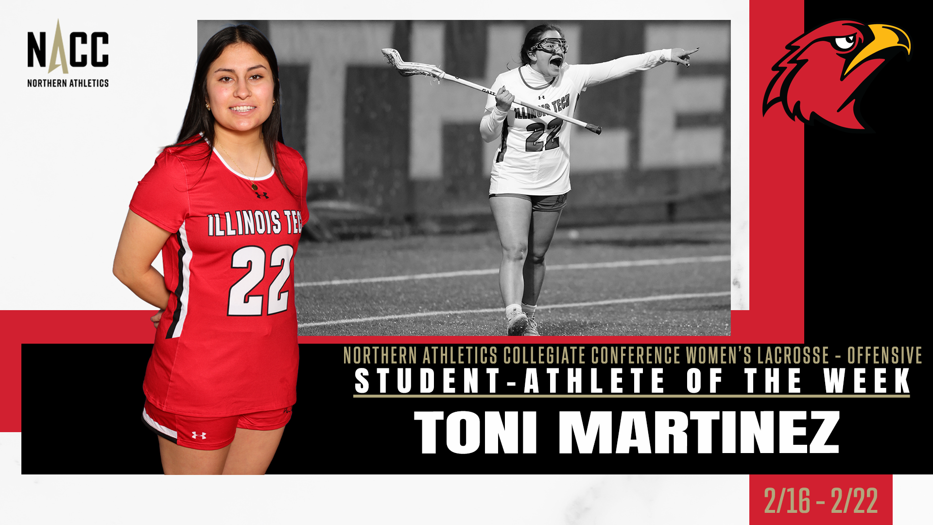 Toni Martinez 2-25-26 NACC POTW cover photo