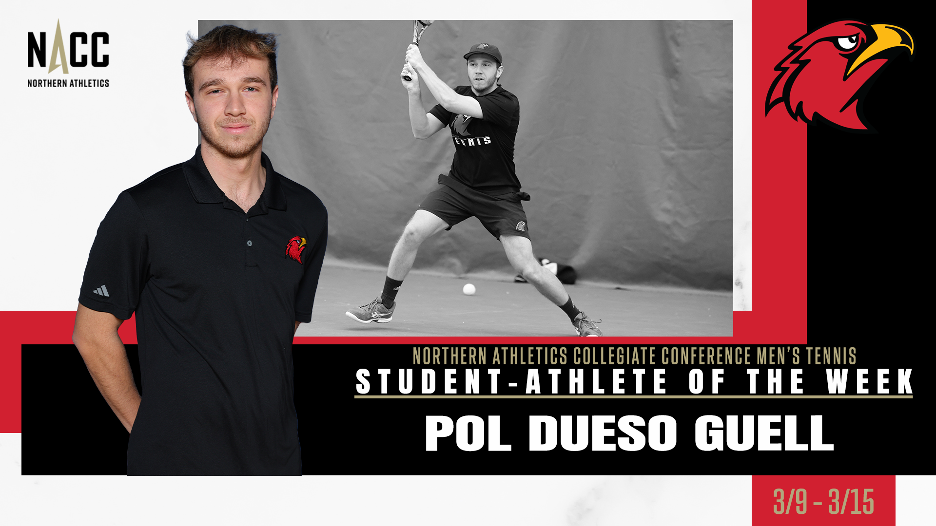 Pol Dueso Guell NACC POTW cover photo 3-18-26