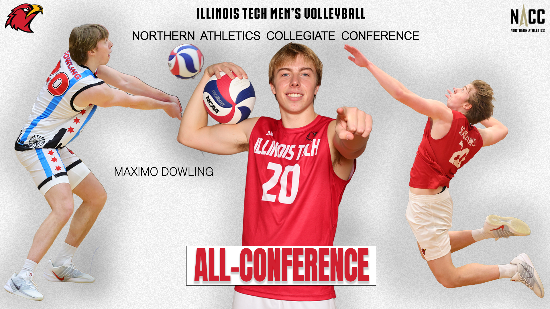 Maximo Dowling 2026 NACC All-Conference cover photo