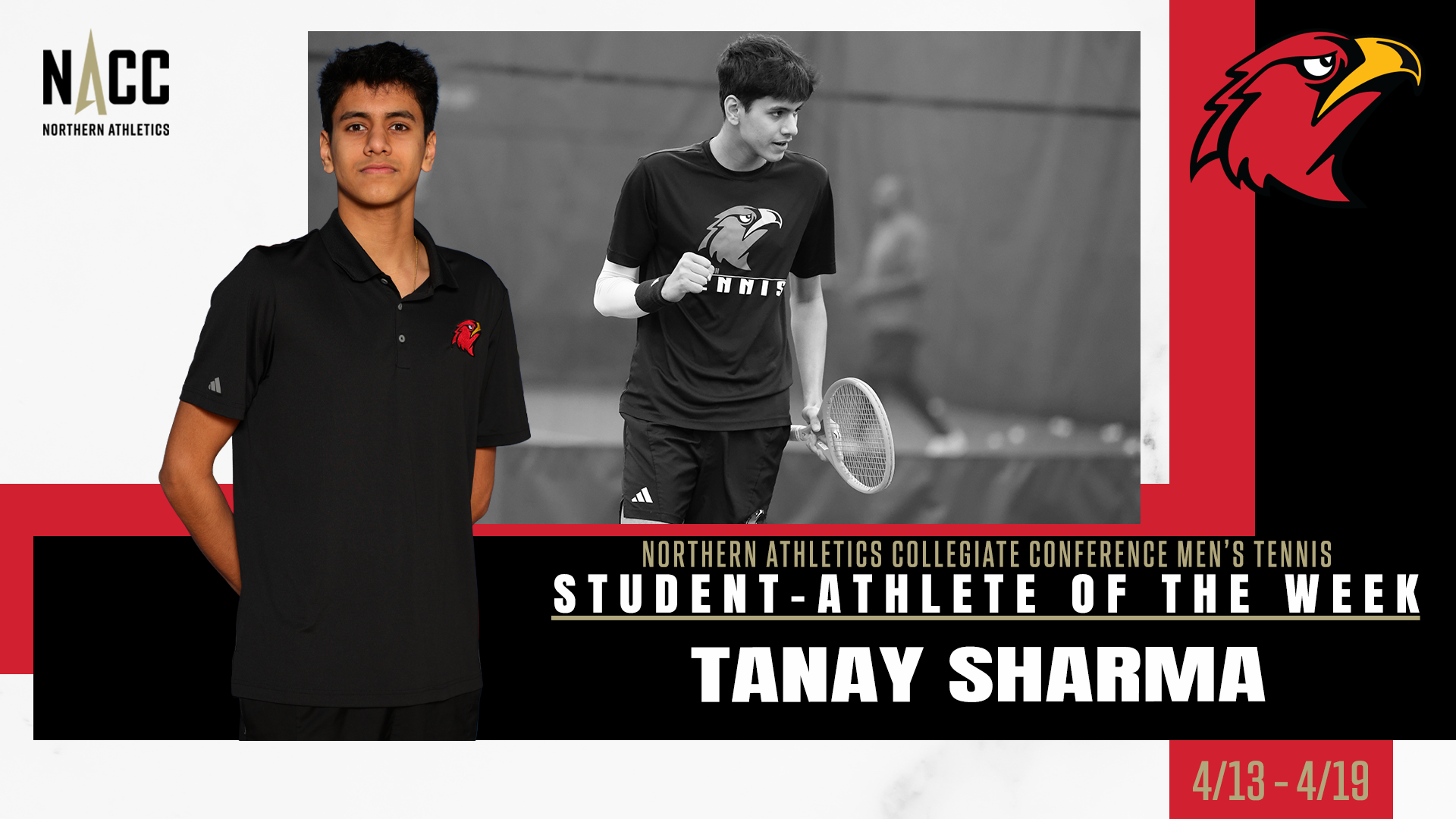 4-21-26 Tanay Sharma NACC POTW cover photo
