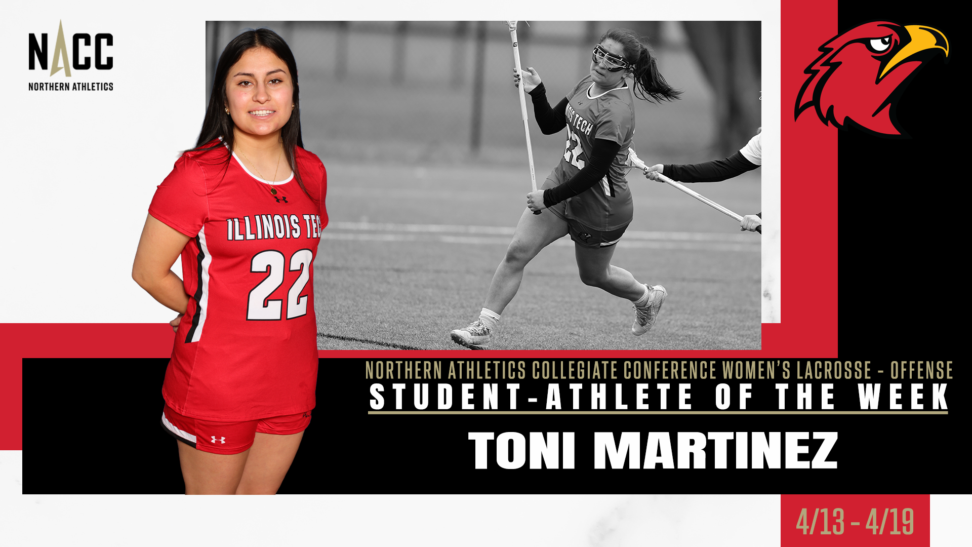 Toni Martinez NACC POTW cover photo 4-22-26
