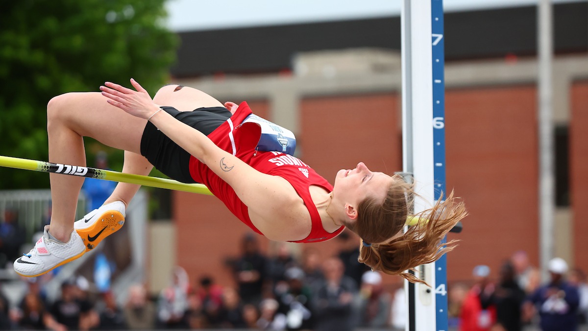 Olivia Jameson high jump 2026 NCAA Outdoors