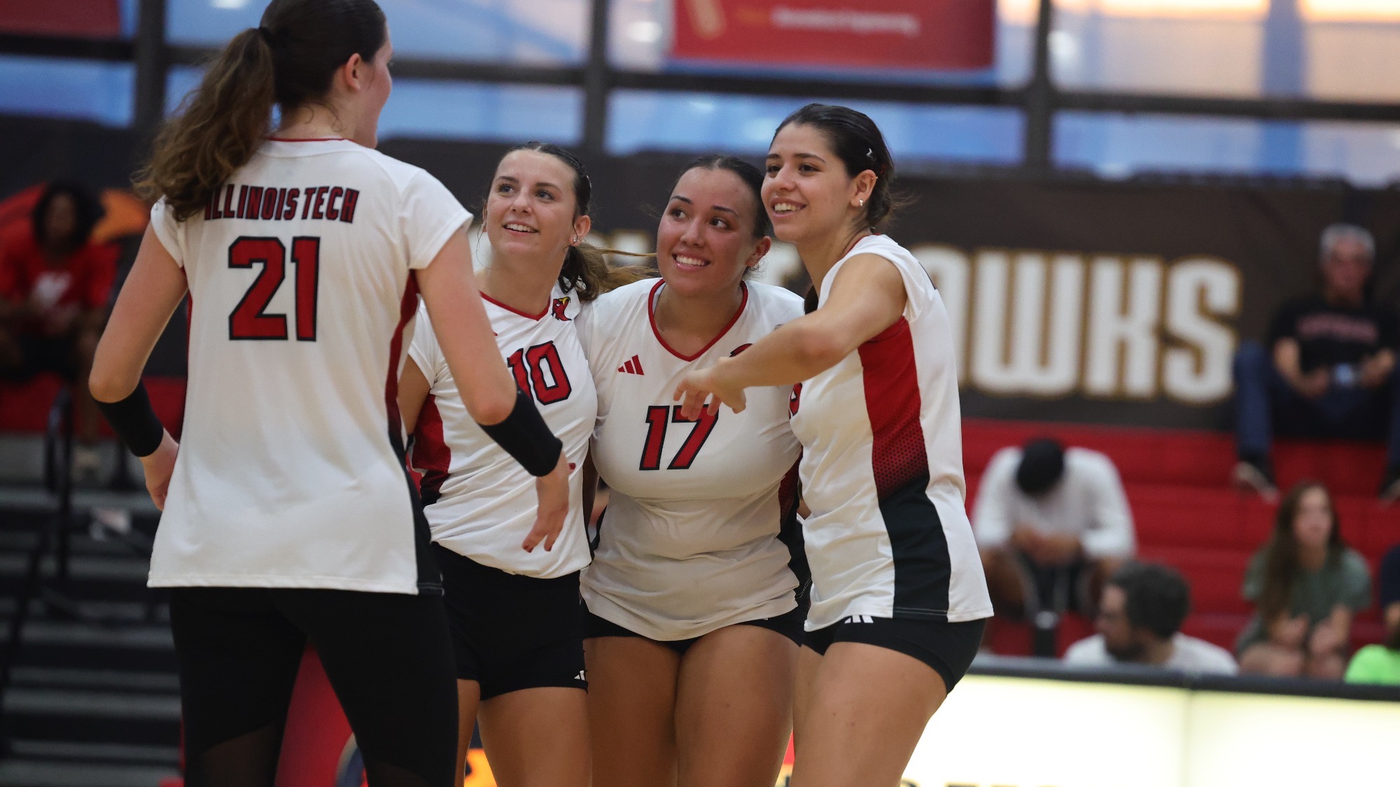 Women's Volleyball Celebration