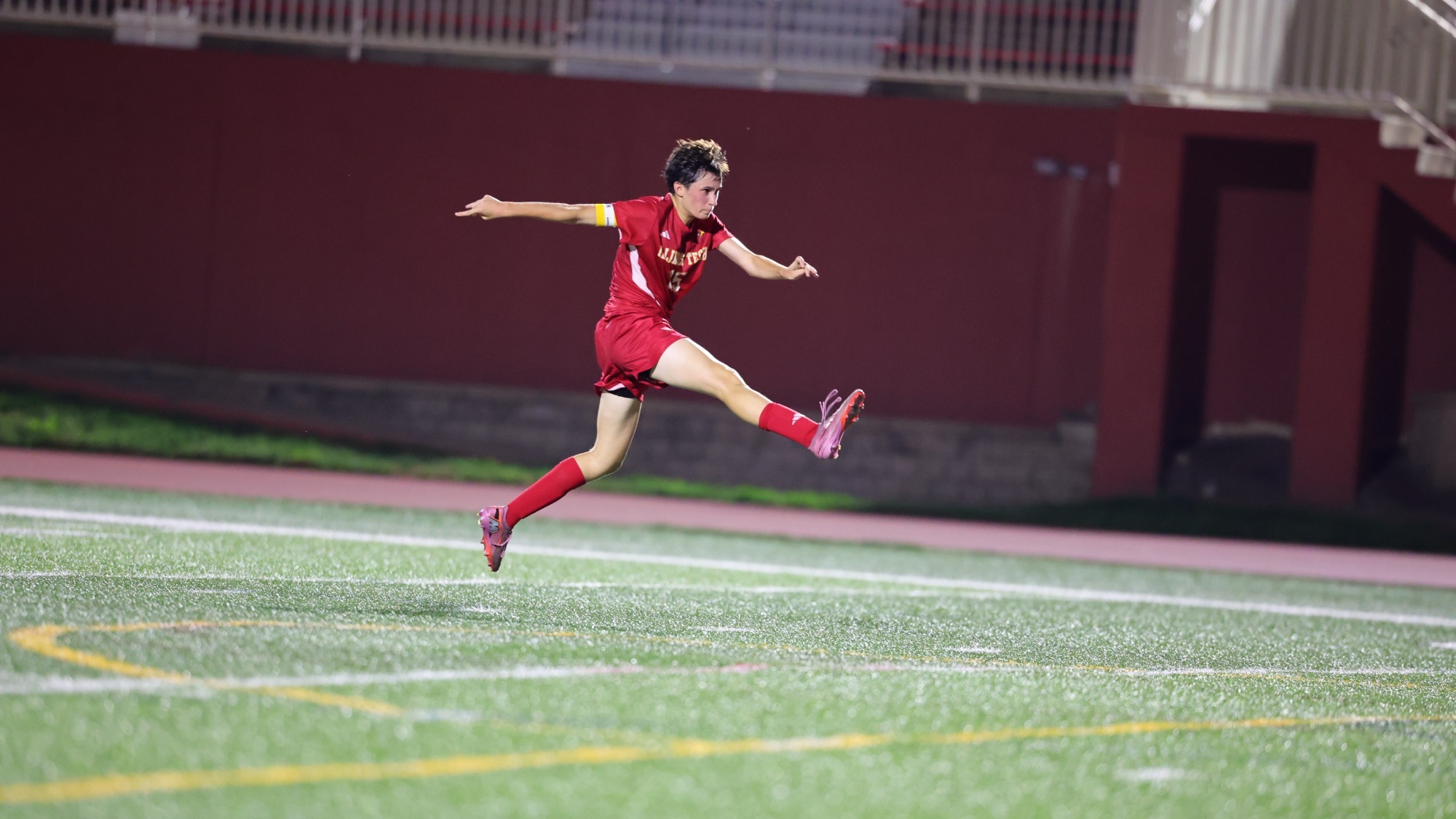 Eva Narvarte jumping vs NCC 9-1-26