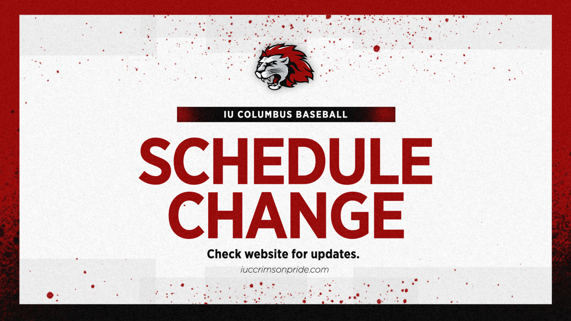 IUC BSB Schedule Change 1/29/26
