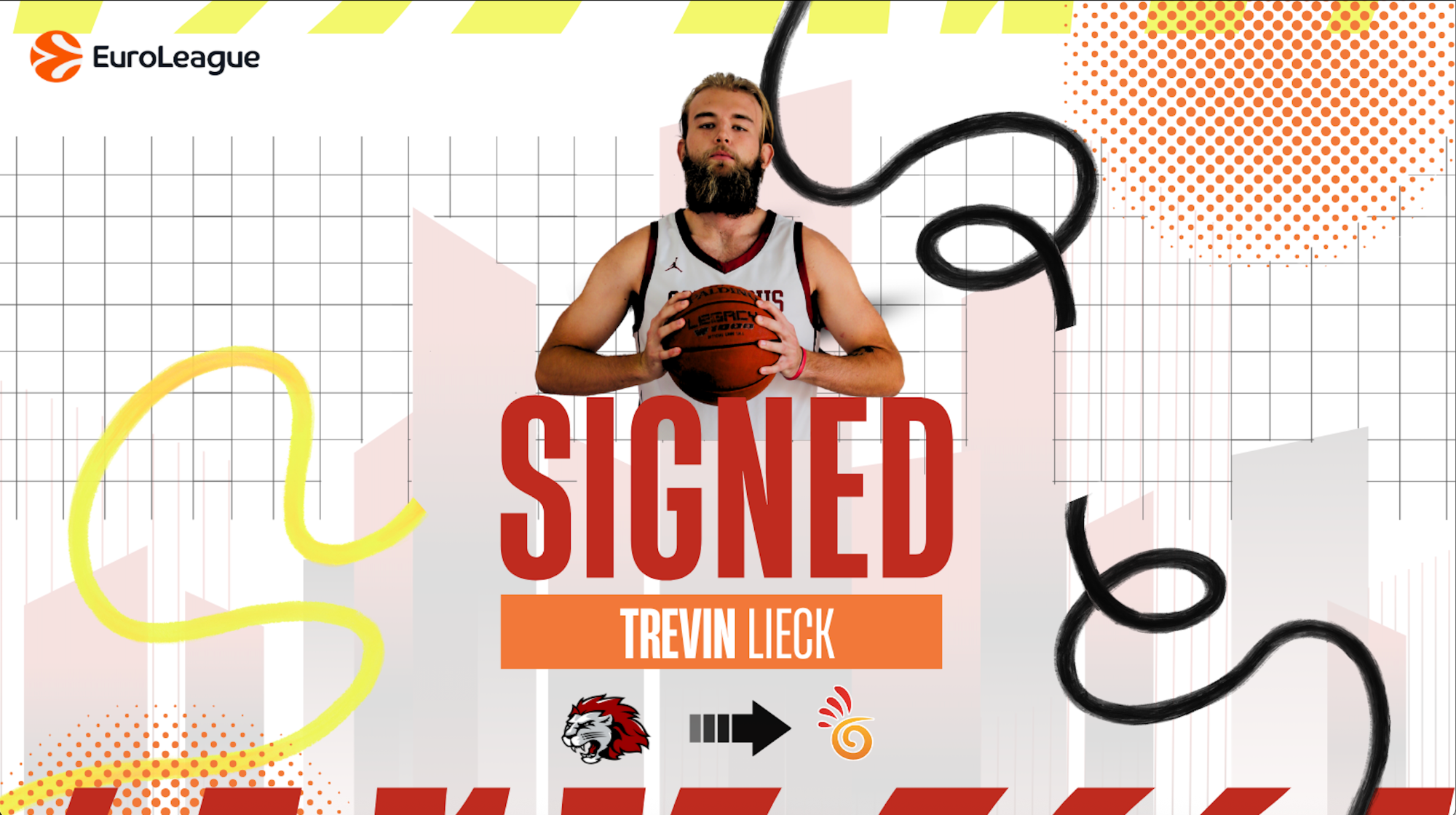 T. Lieck Pro Signing