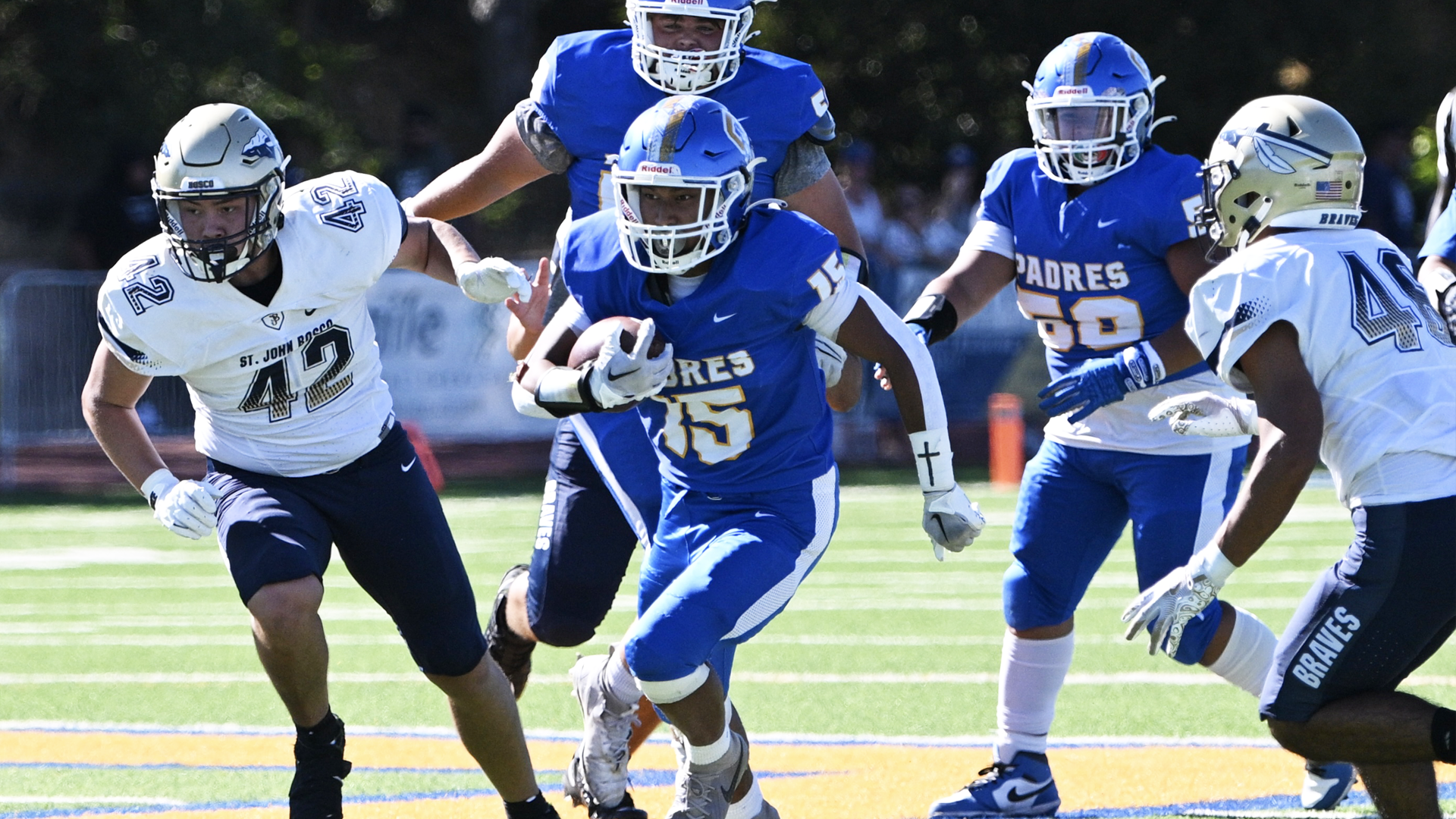 Serra JV Football v St. John Bosco