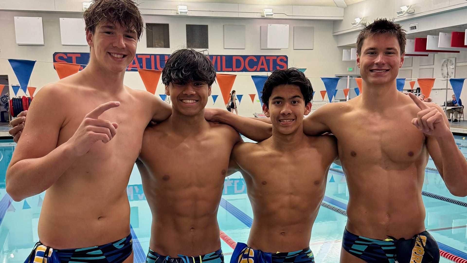 Serra Varsity 200 Medley Relay SwimTeam_2025 Record
