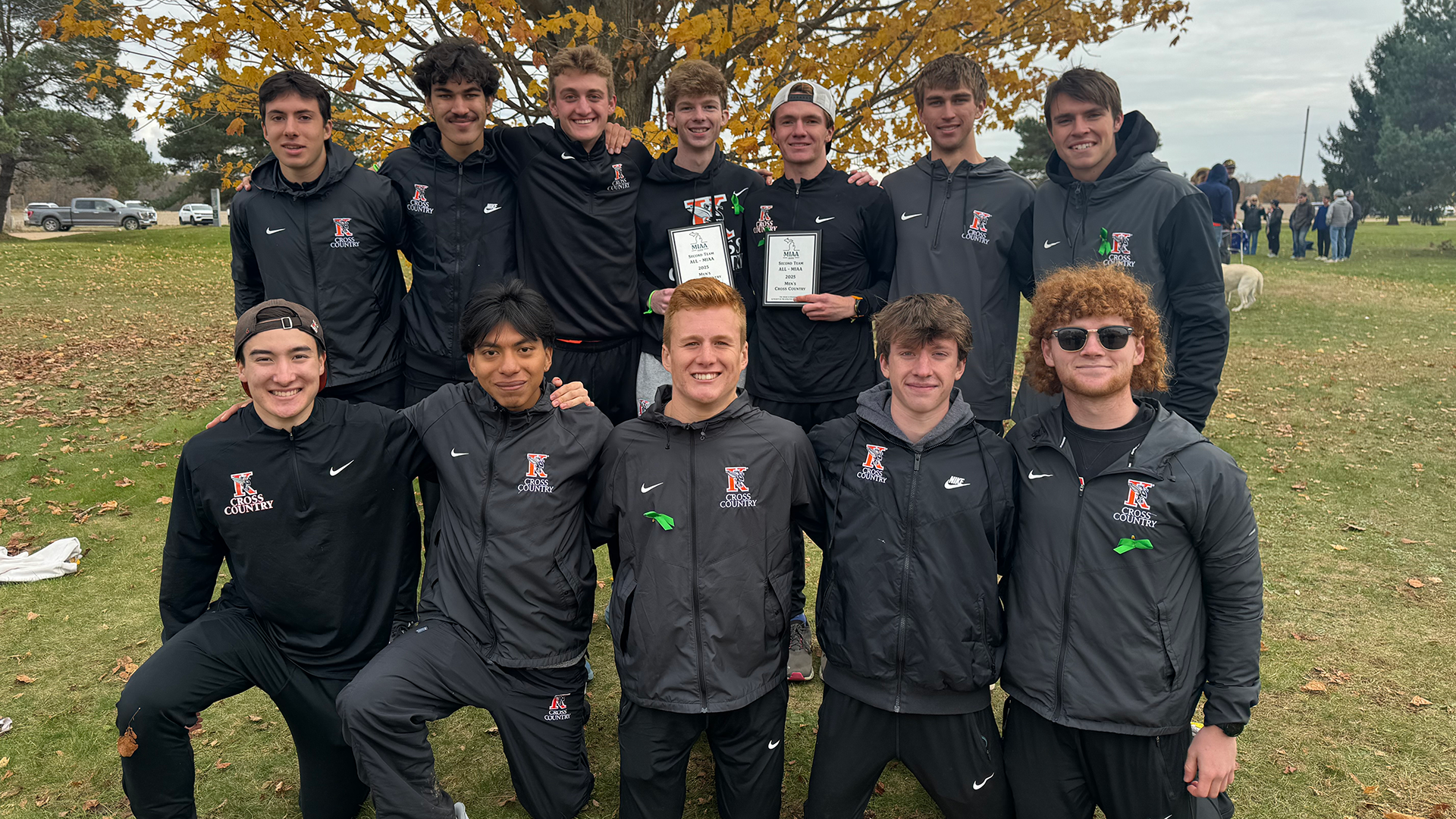 Kalamazoo Men's Cross Country at the 2025 MIAA Championships