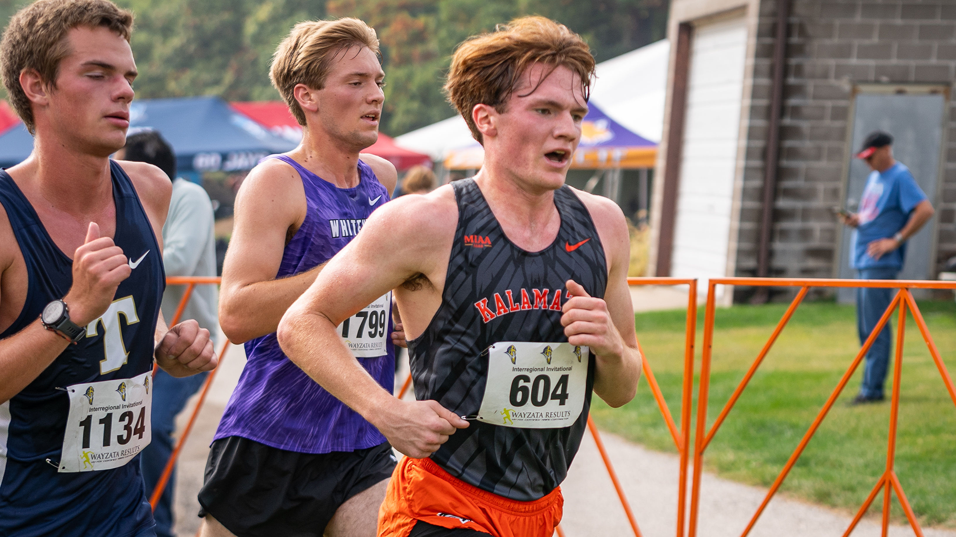 Carson Cook running cross country