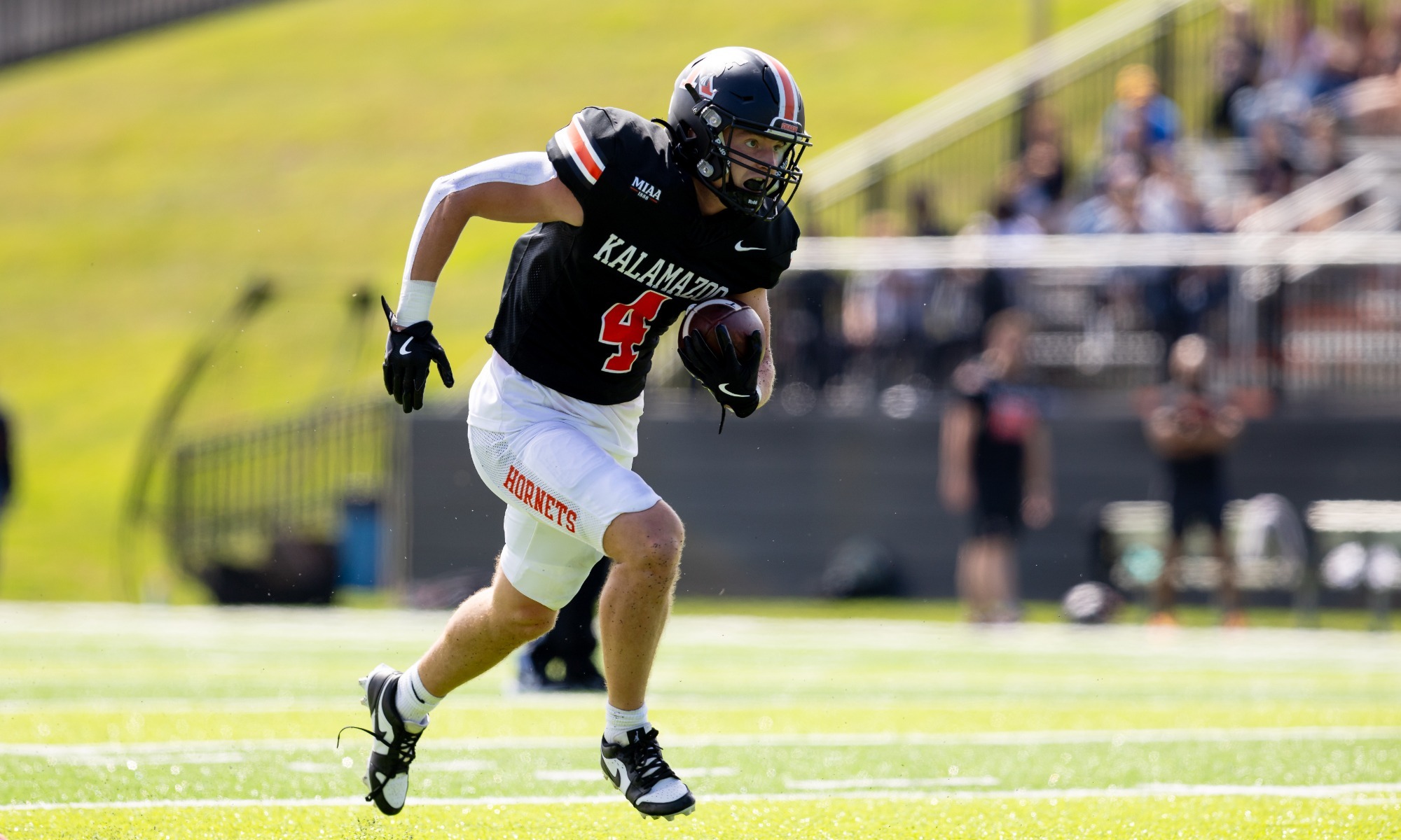 Lucas Hanifan playing football