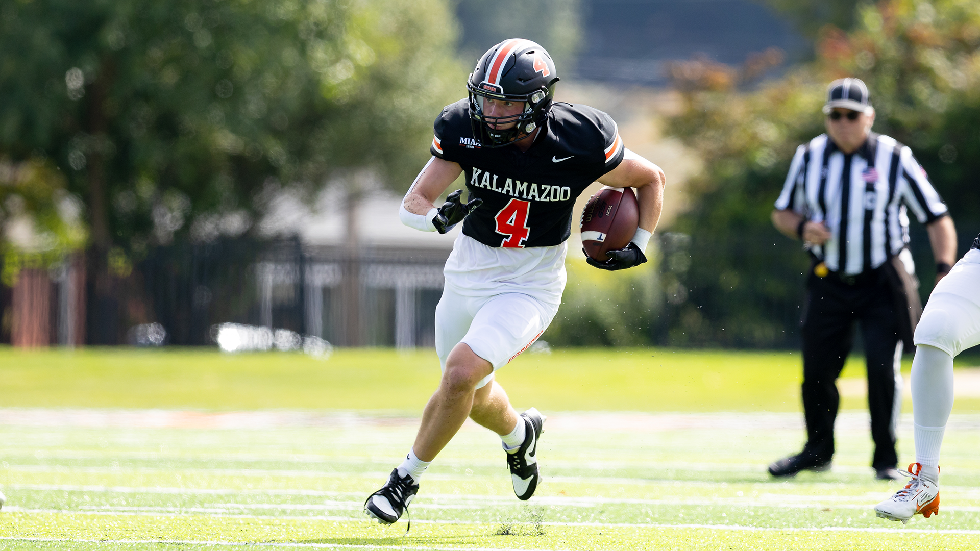 Lucas Hanifan playing football