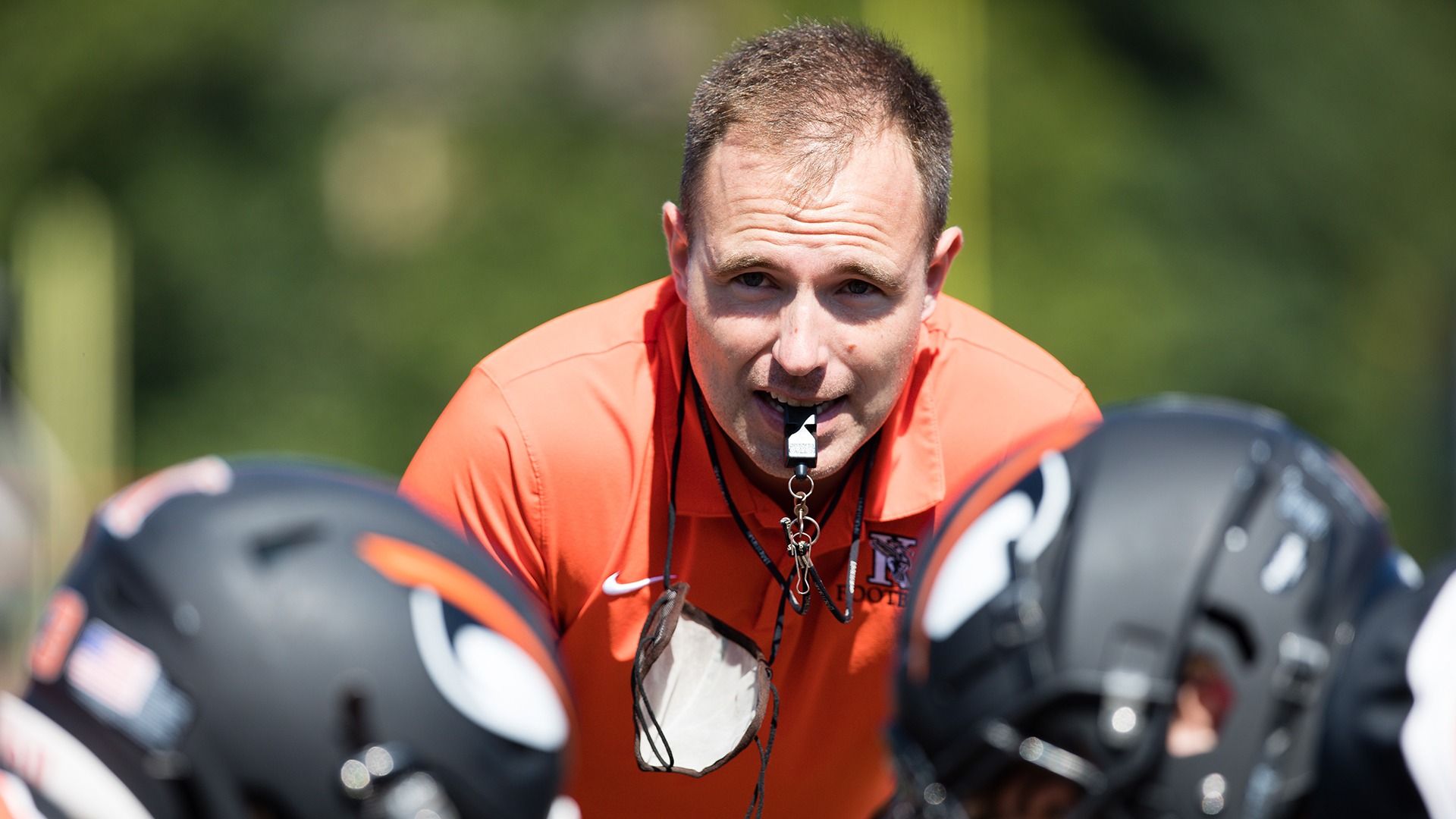 John Krajacic coaching football