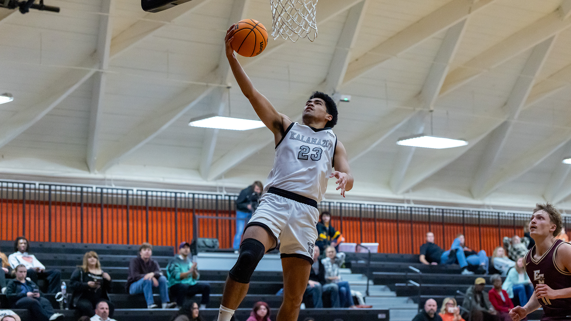 Patrick Perez playing basketball