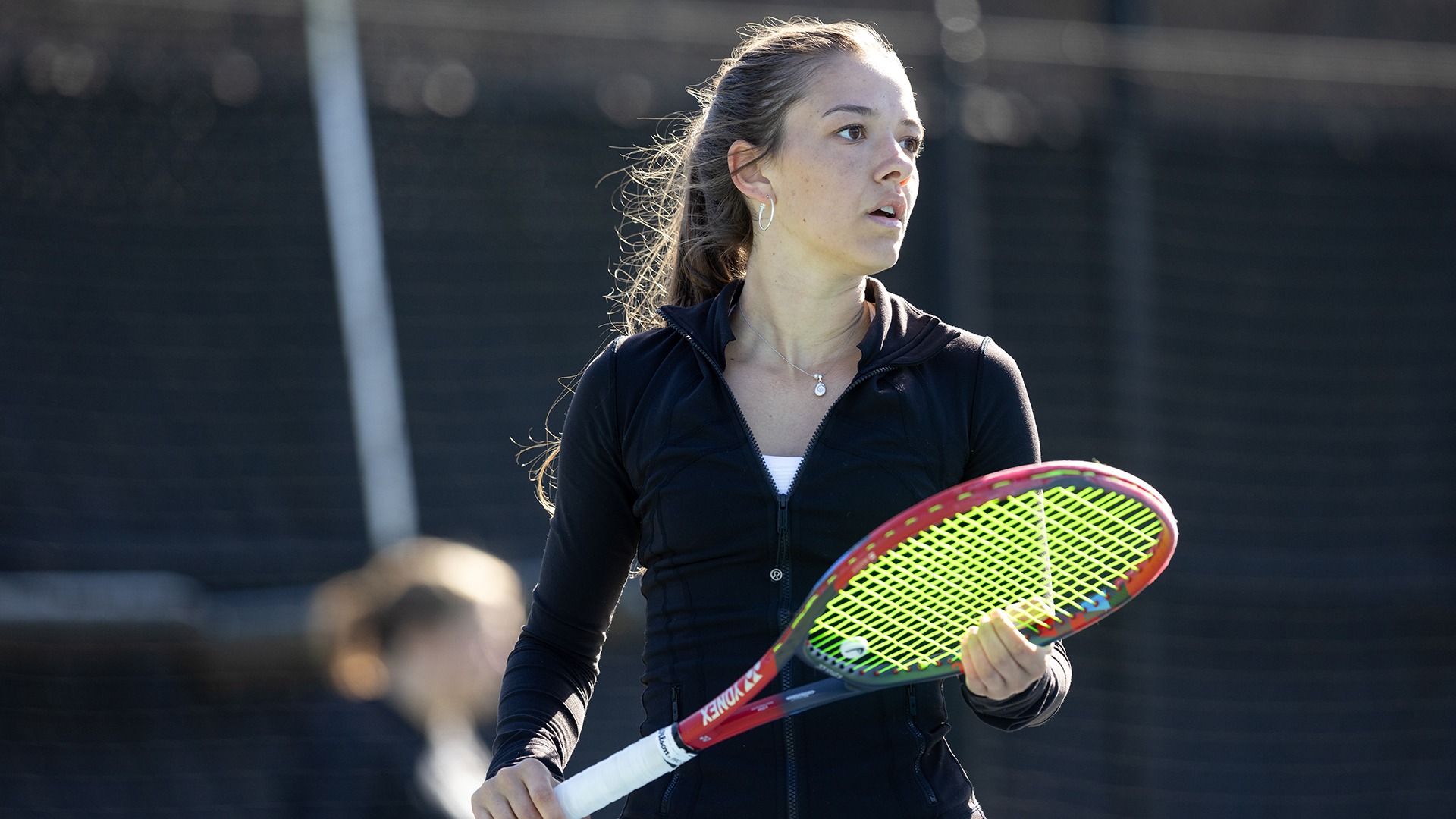 Soussana Kimbouris playing tennis