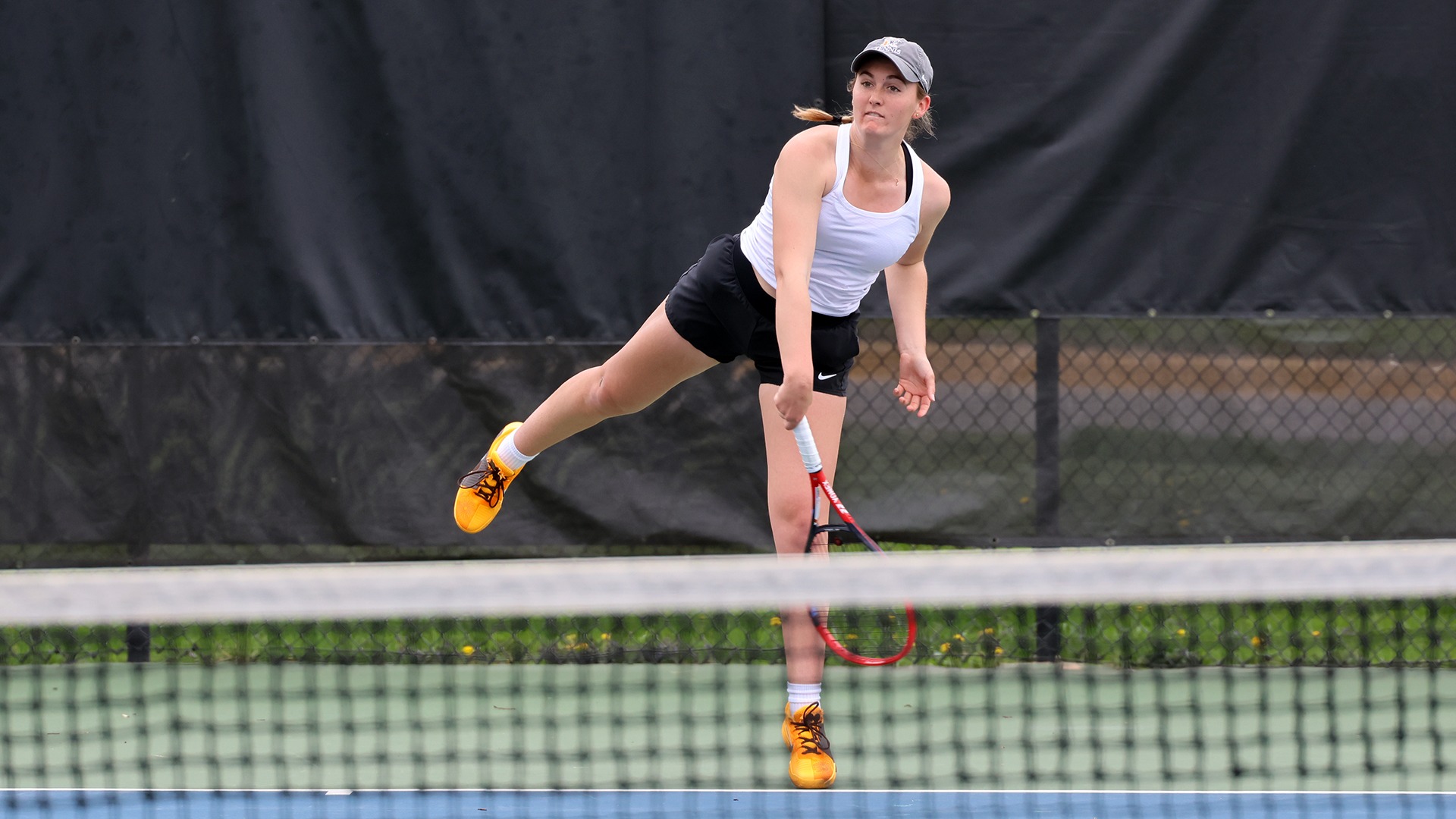 Ivy Walker playing tennis