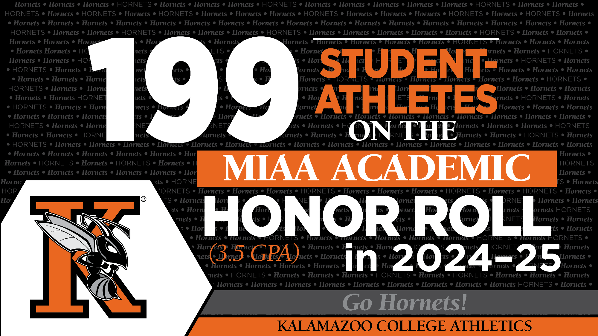 2025 MIAA Academic Honor Roll Graphic