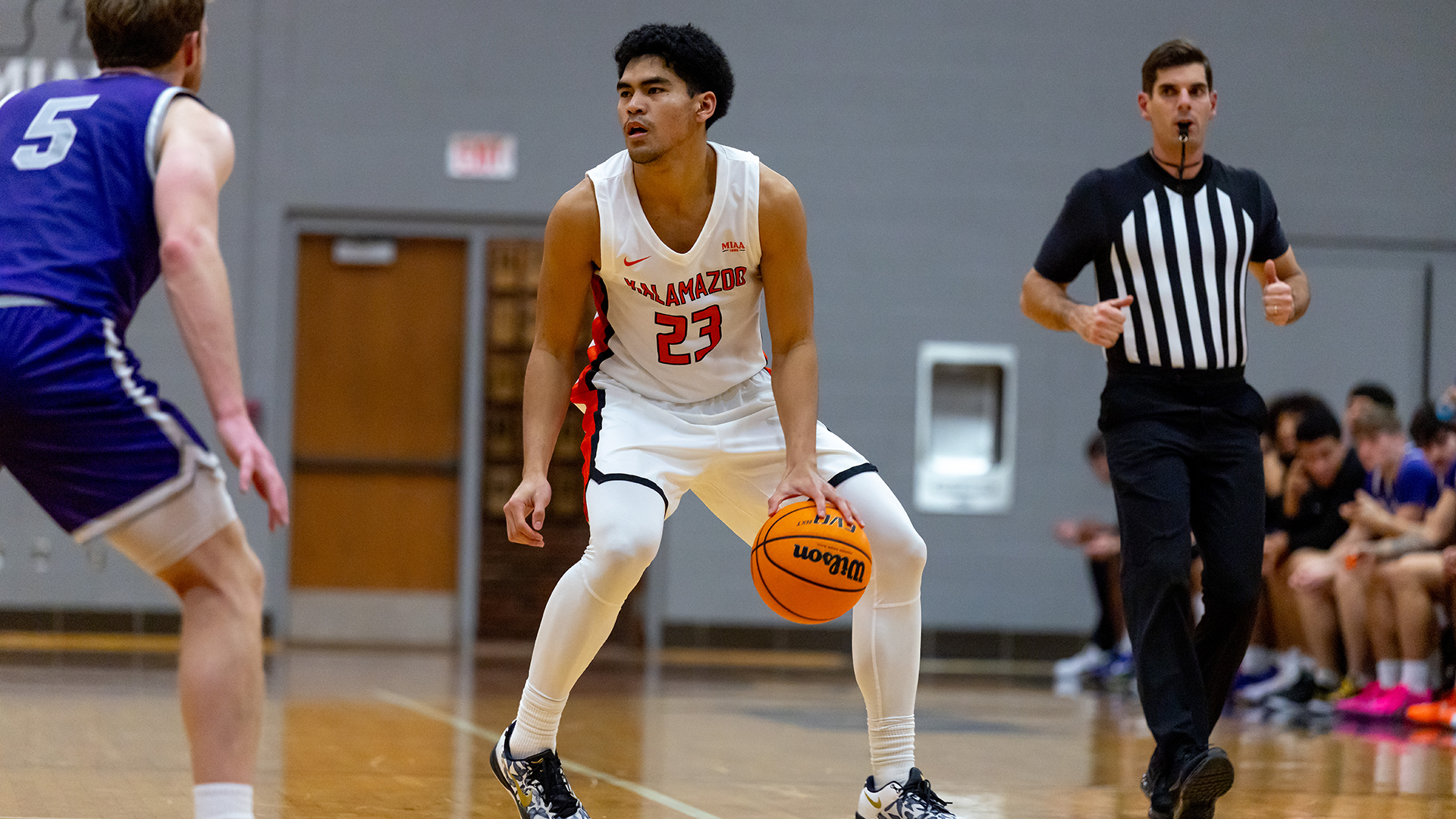 Patrick Perez playing basketball