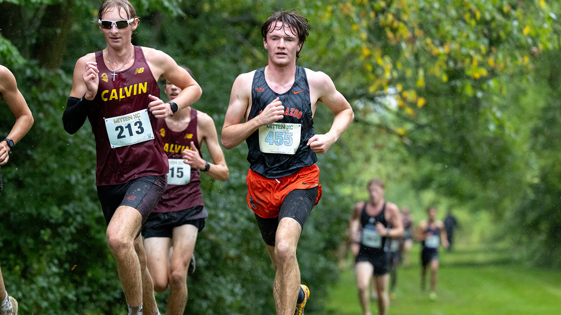 Carson Cook running cross country