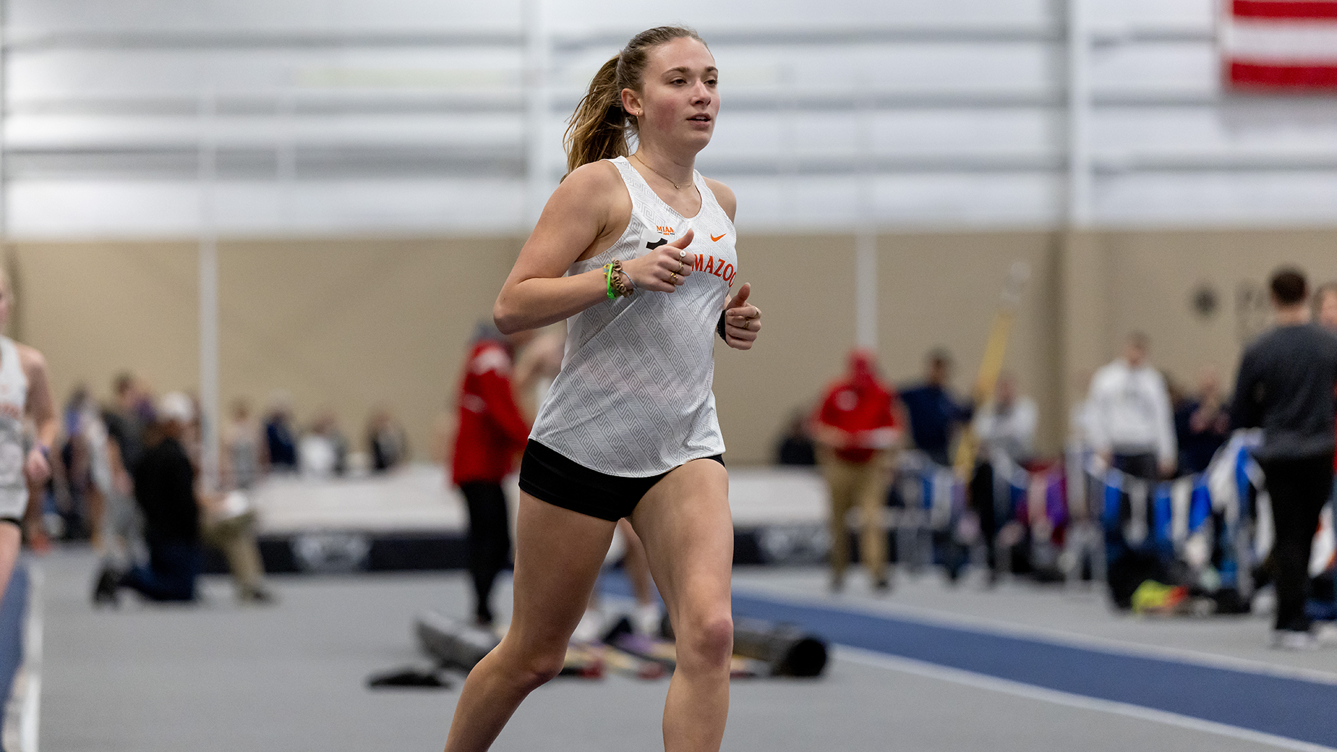 Ava Bechler running track