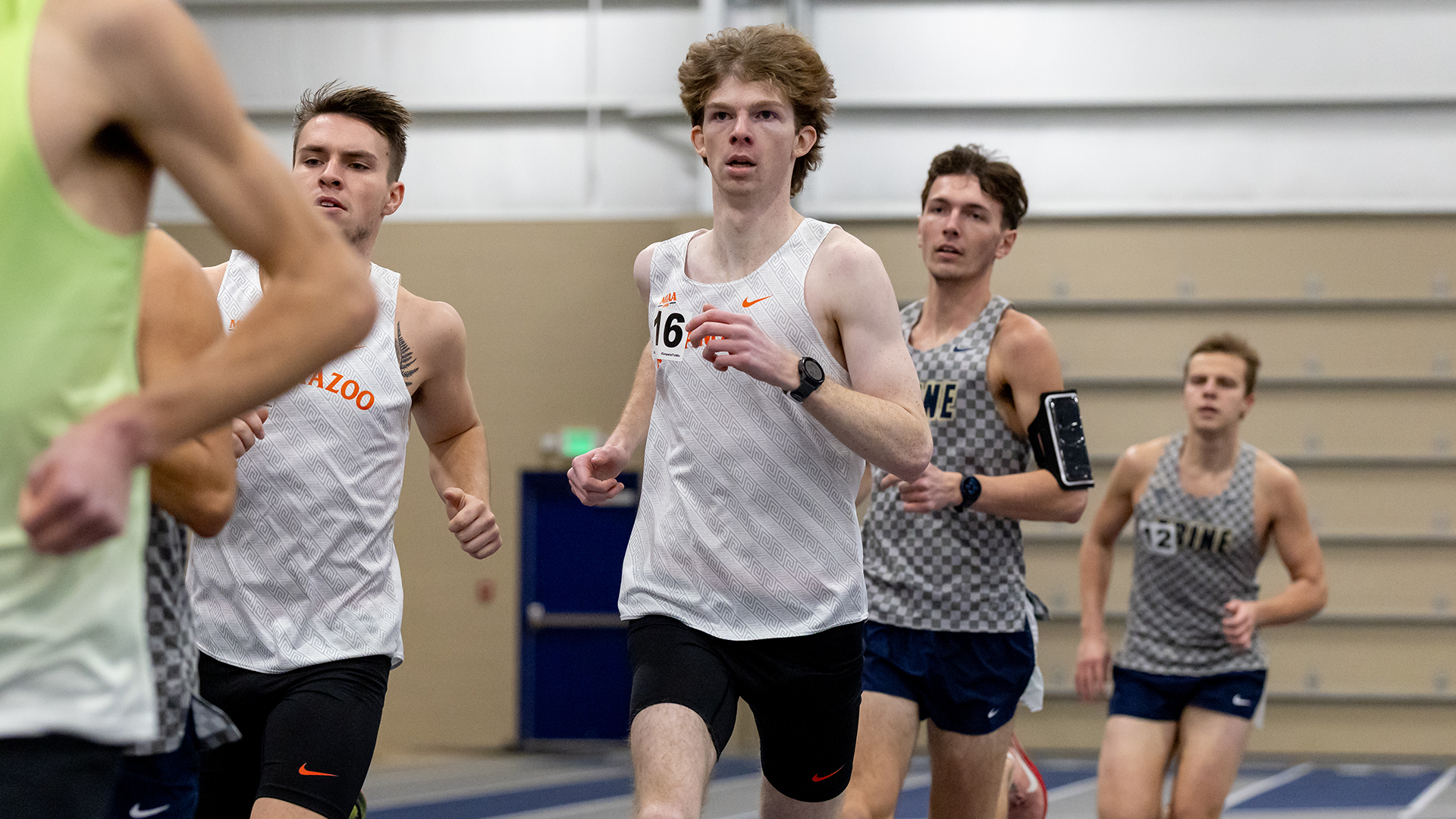 Jack Schneider running track