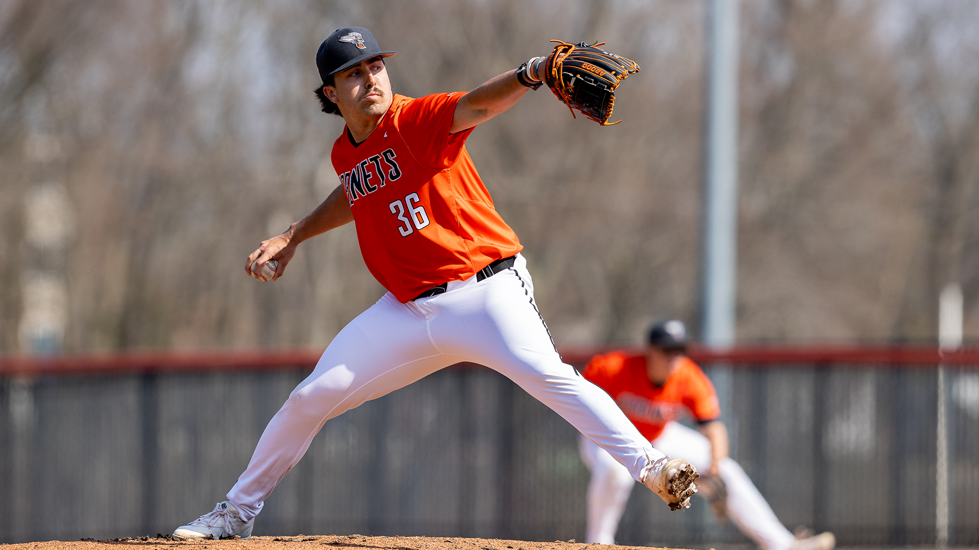 Dillon Rodriguez playing baseball