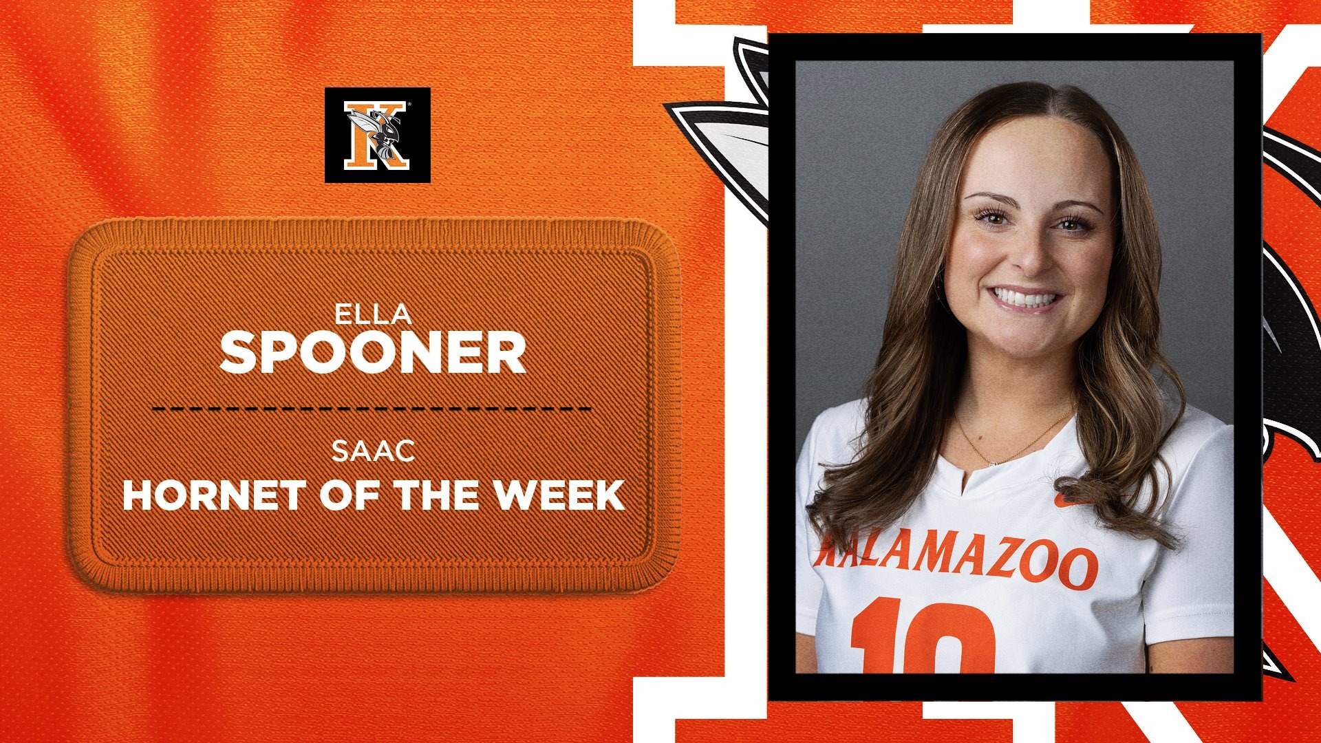 Ella Spooner Women's Hornet of the Week Graphic