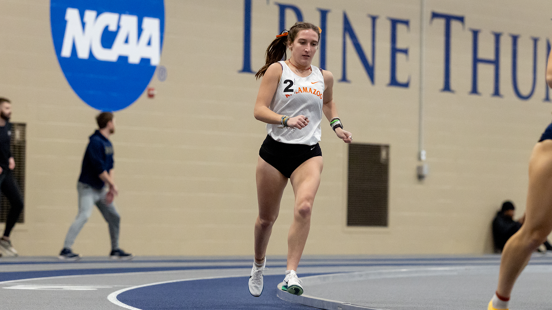 Nora O'Leary running track