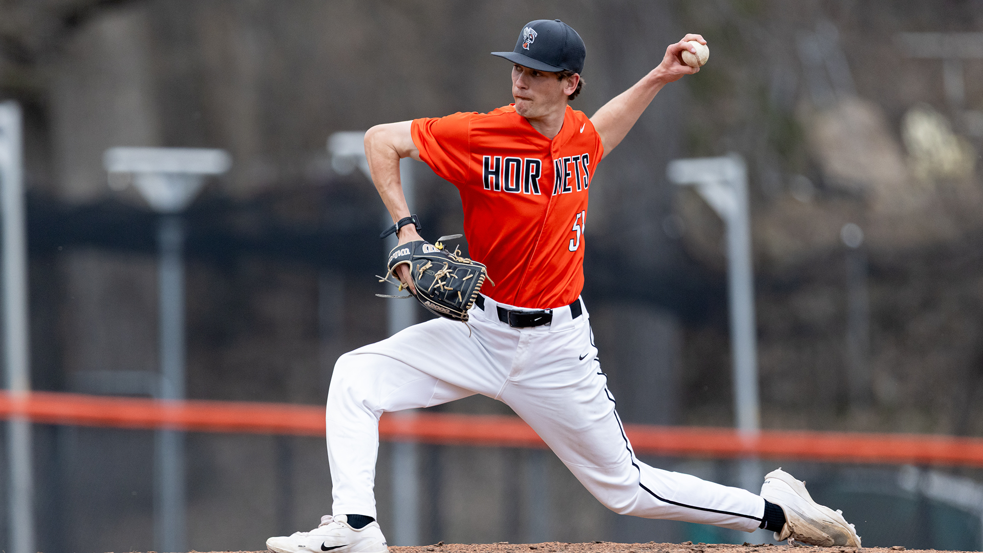 Cole Bronoel-Cuthrell playing baseball