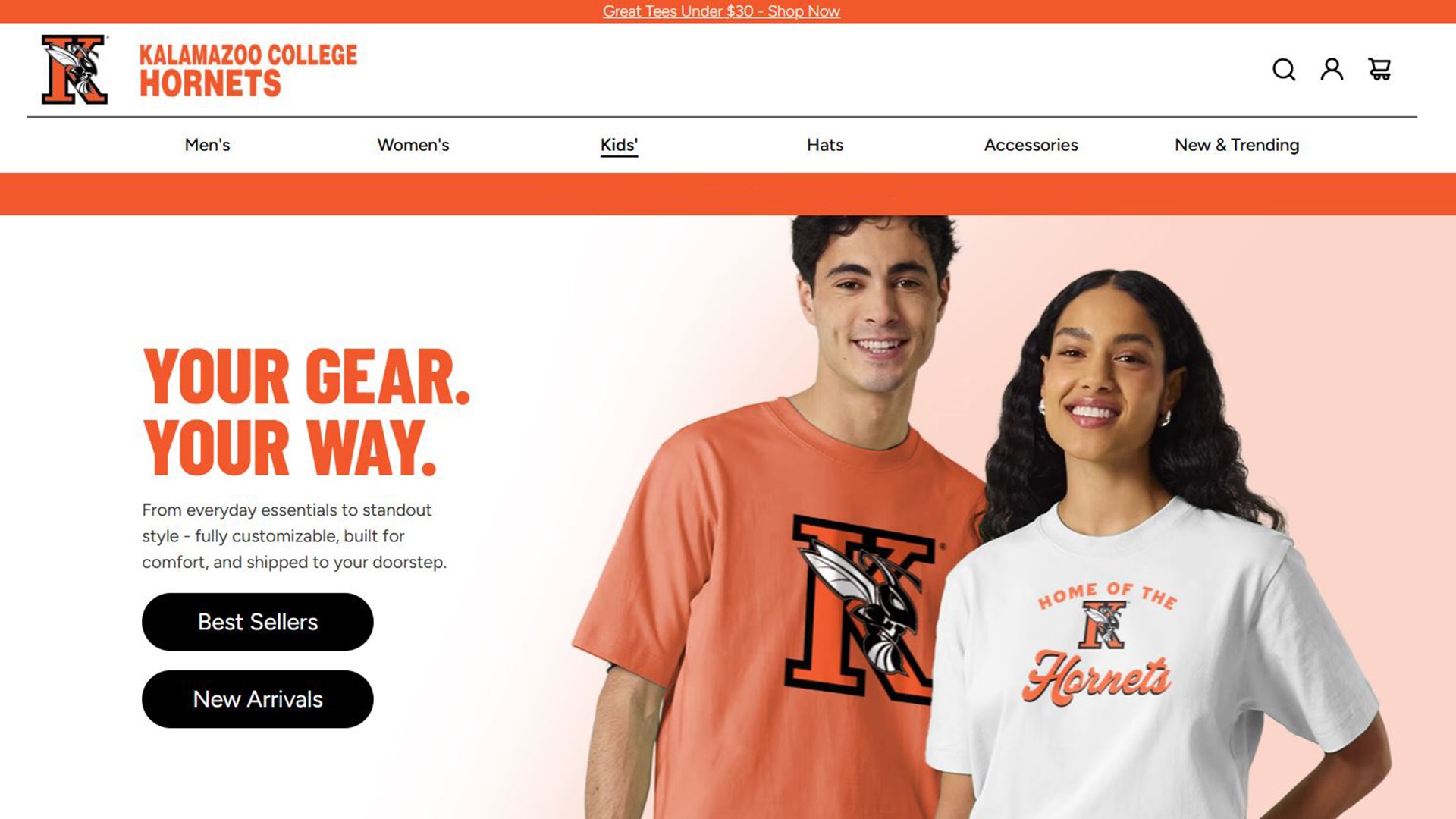 Sideline Store Screen Shot 1920-1080