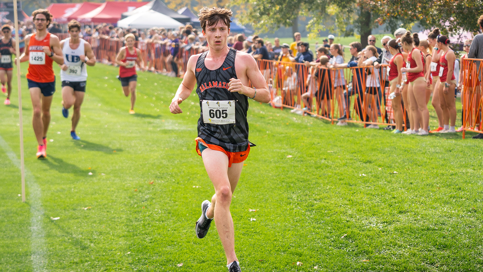 Henry Cox running cross country
