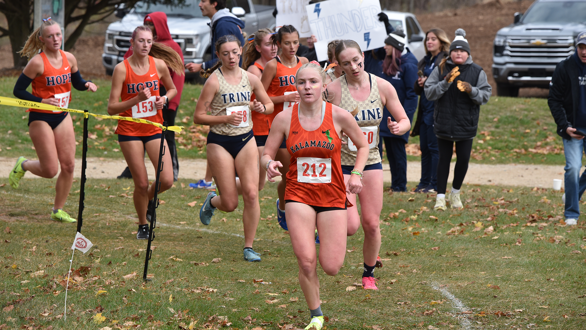 Grace Murphy running cross country