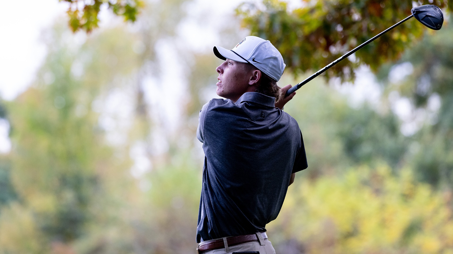 Jack Hackwell playing golf