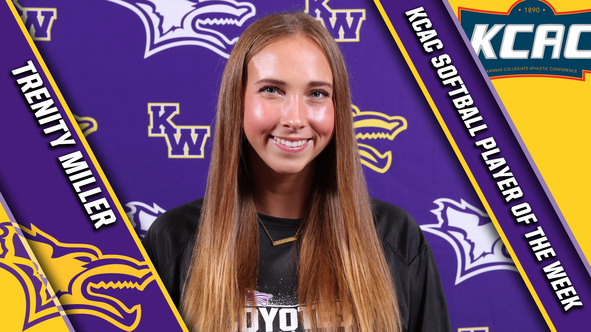 Miller earns KCAC Softball weekly honor Kansas Wesleyan University