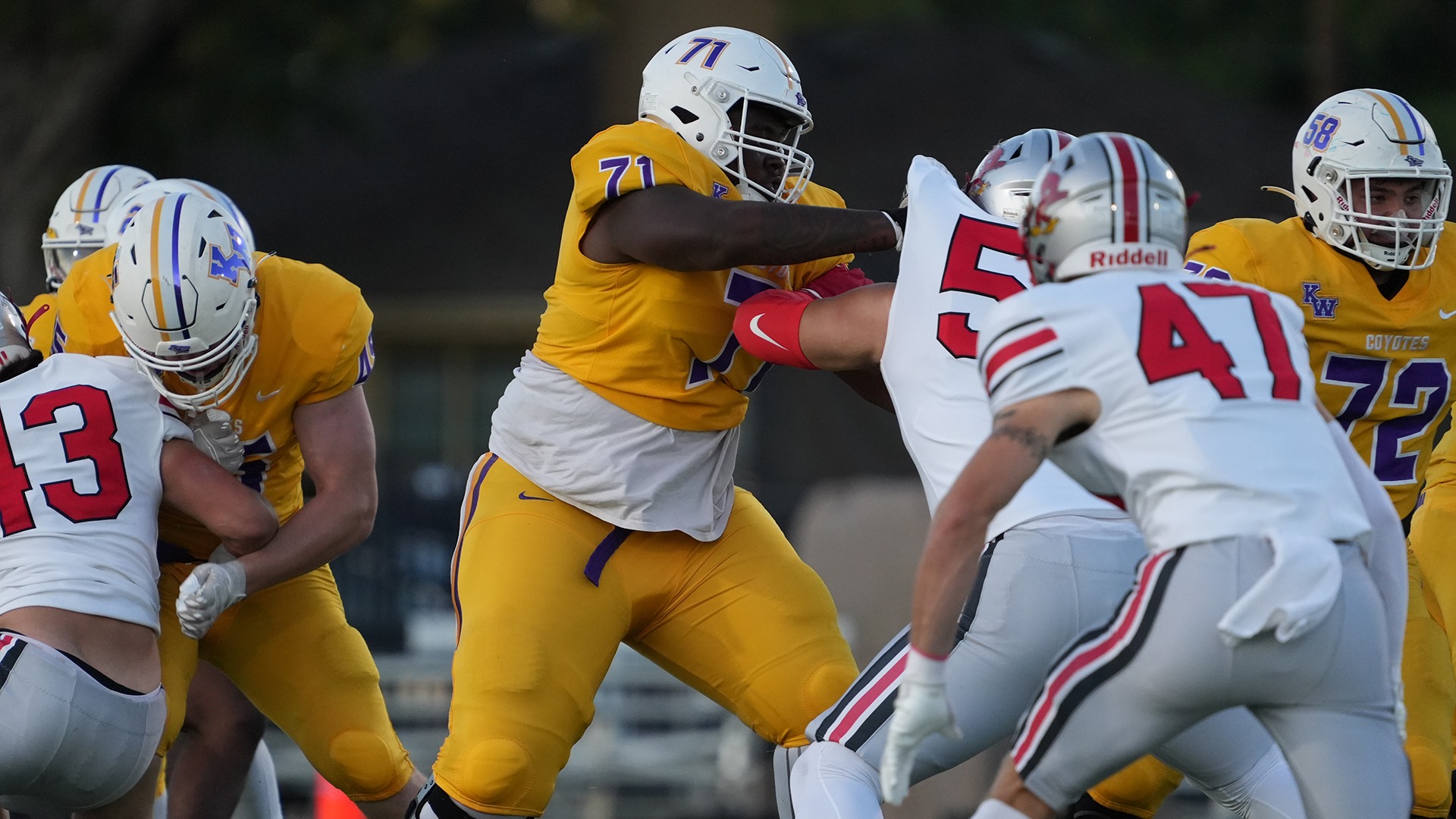 developmental football action