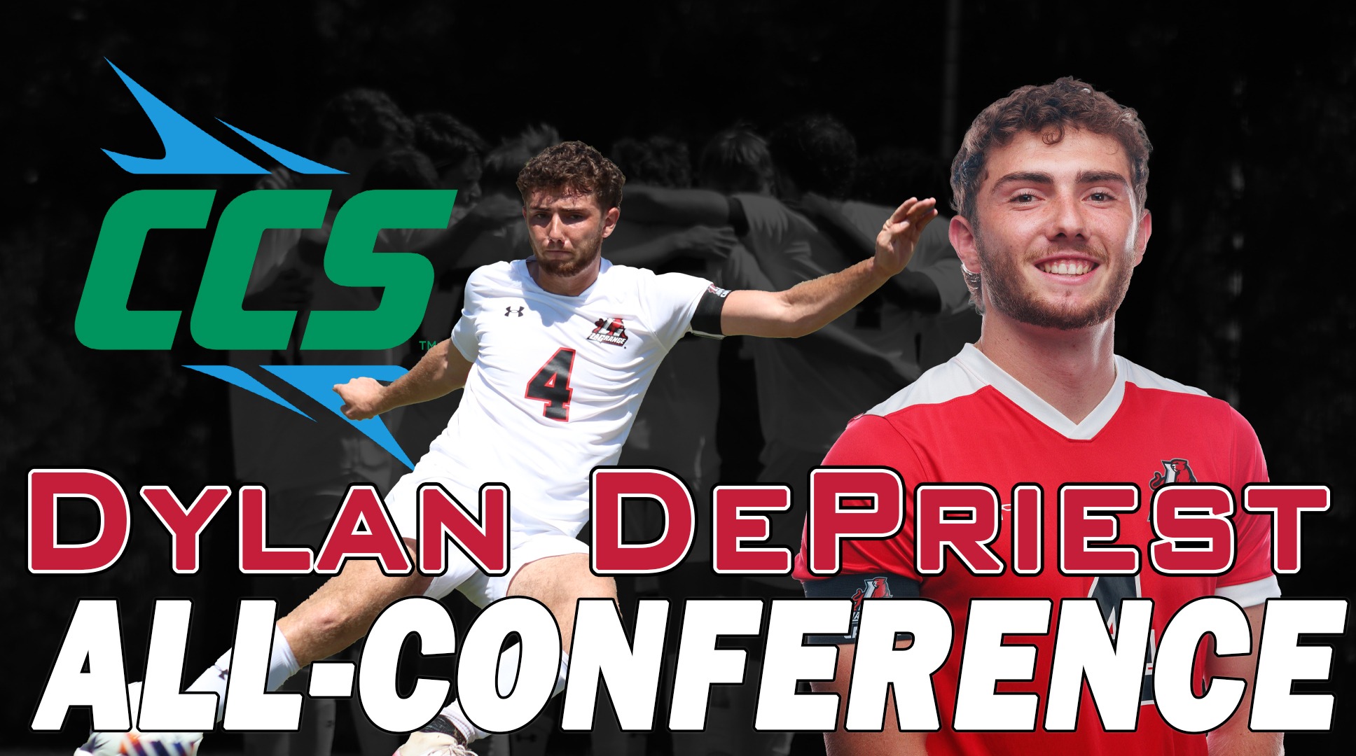 DePriest Voted CCS All-Conference for Men’s Soccer 