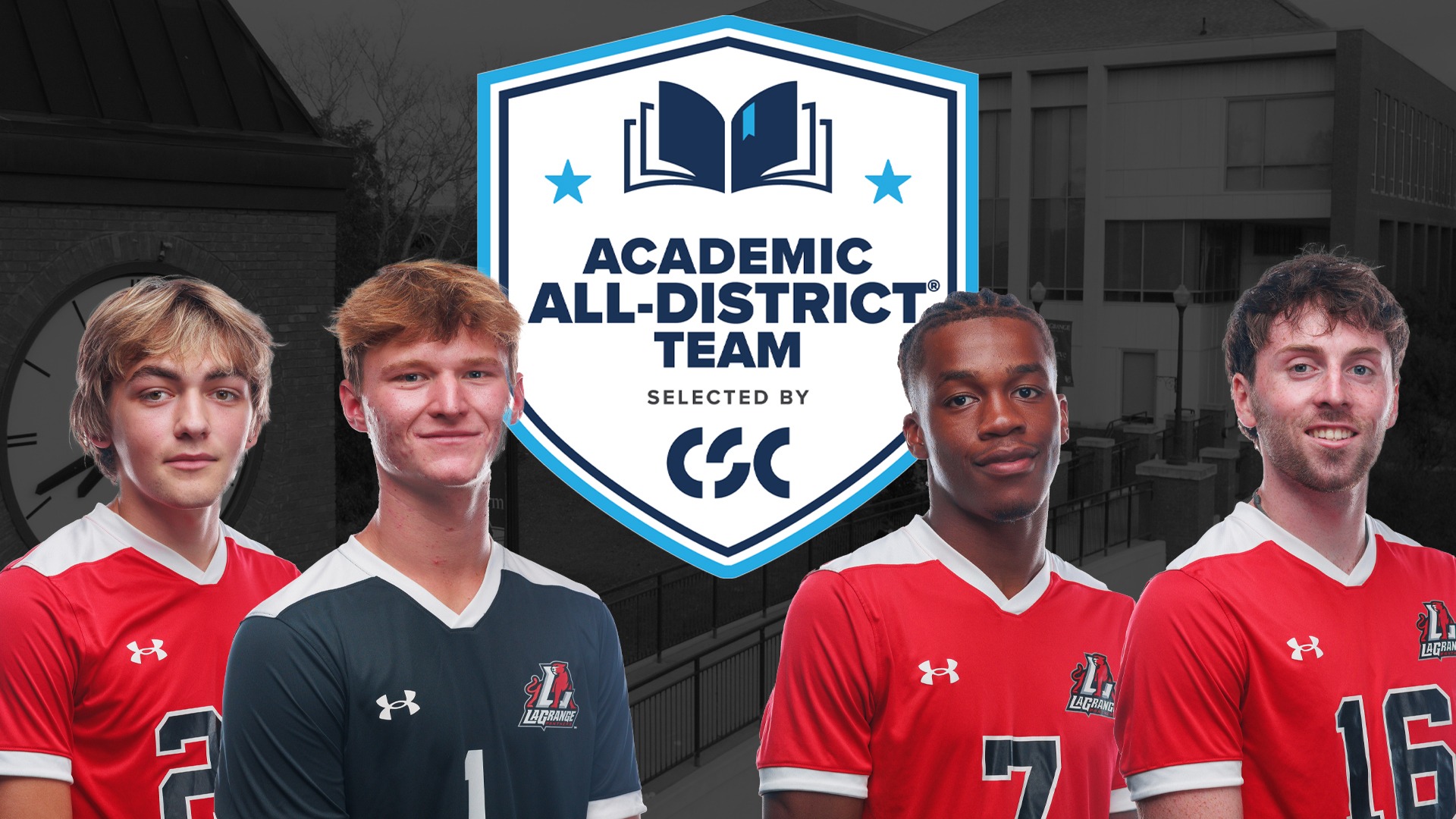 Four Panthers Earn CSC Academic All-District Honors for Men’s Soccer 