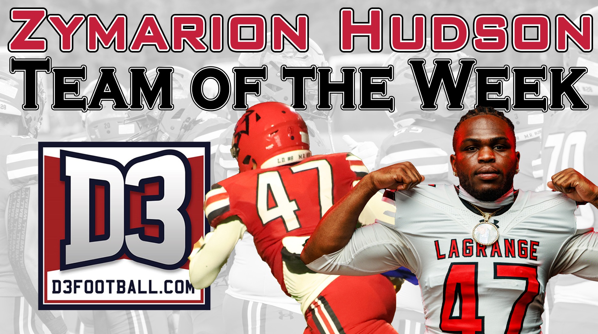 D3Football.com: Hudson Makes Team of the Week