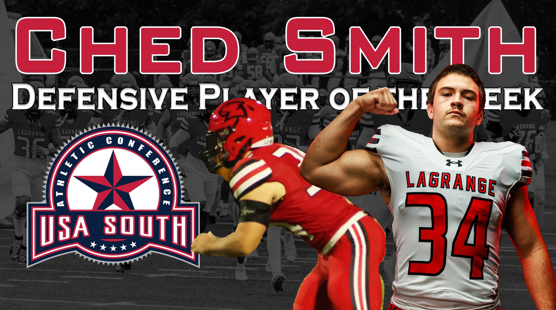 Smith Makes Three: Earns USA South Defensive Player of the Week