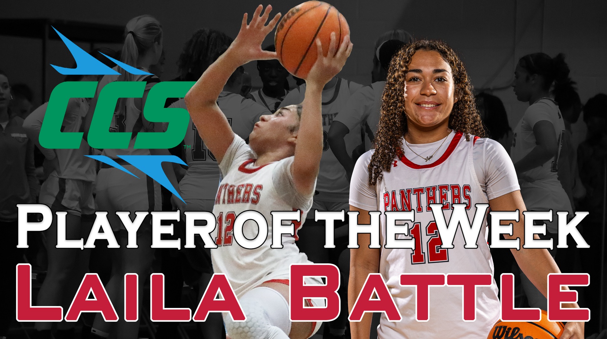 Women’s Basketball: Third CCS Player of the Week Award for Battle