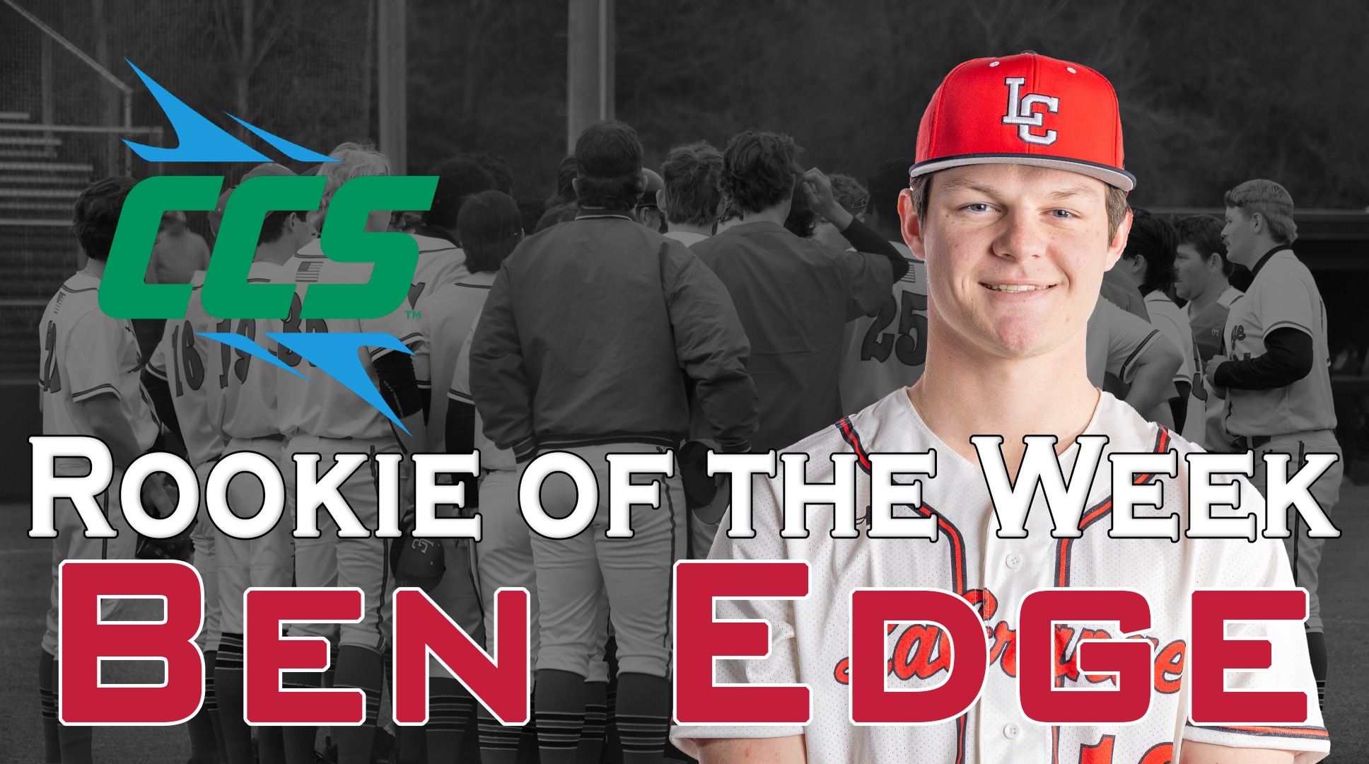 Edge Named CCS Baseball Rookie of the Week