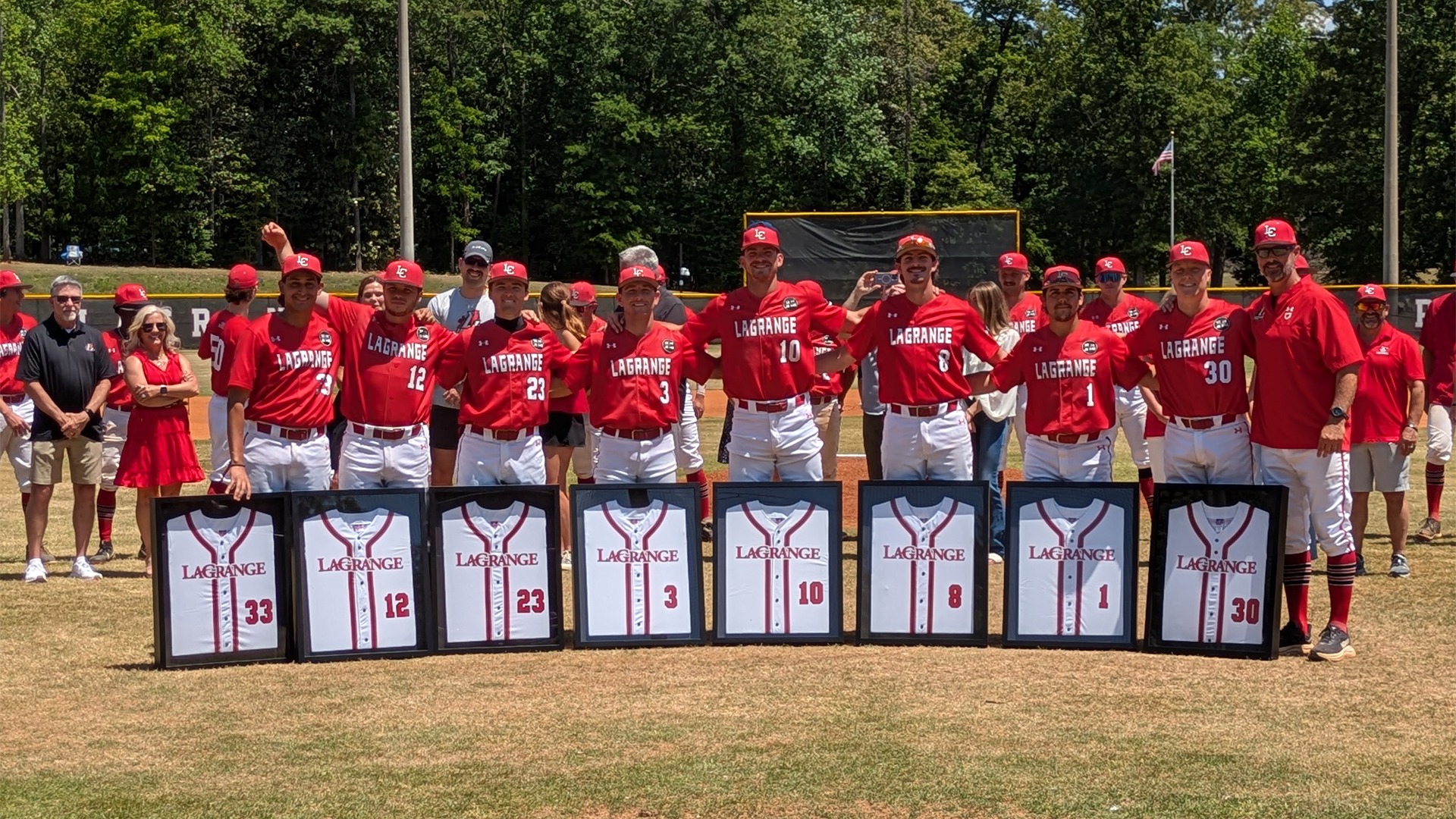 McElvy Gets 200th Hit as Baseball Splits on Senior Day