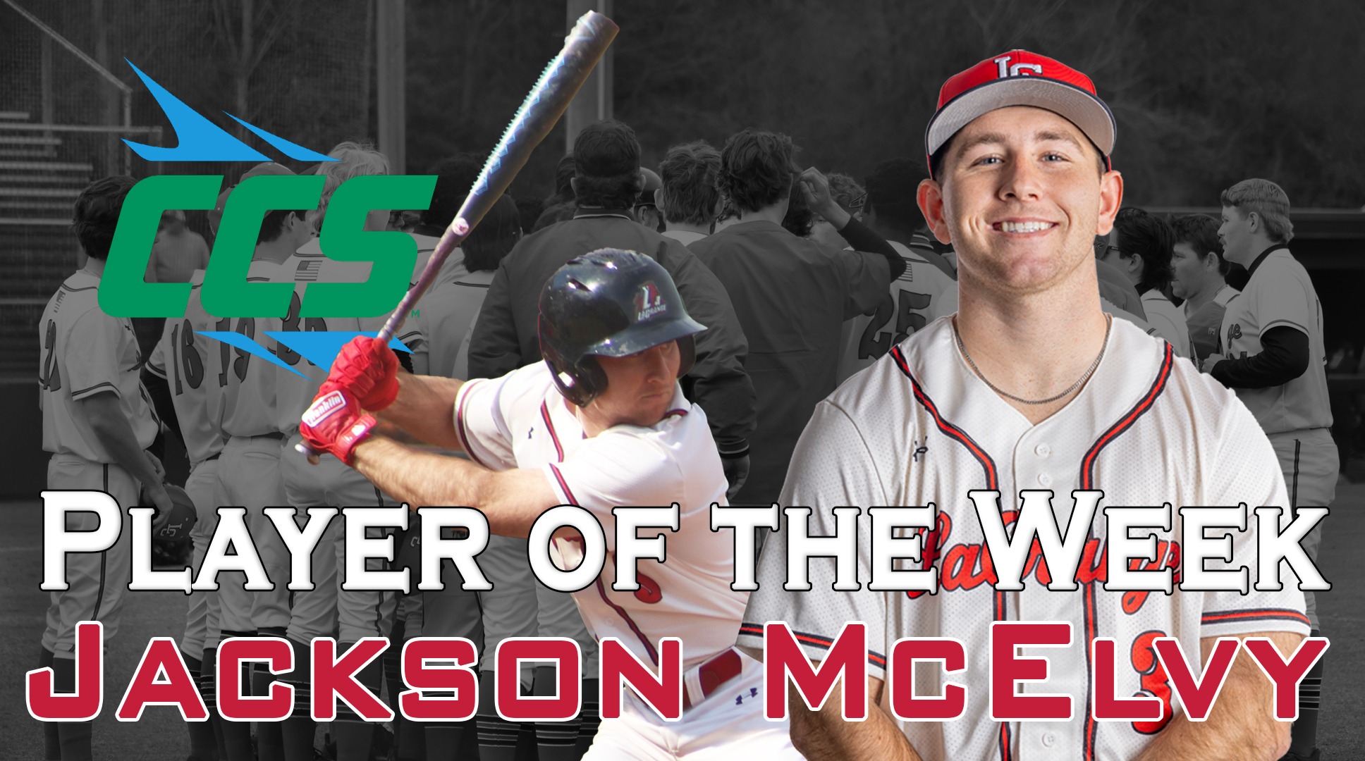 McElvy Nabs CCS Player of the Week for Baseball
