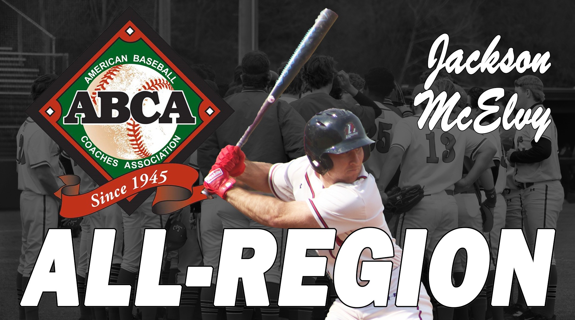 McElvy Makes ABCA/Rawlings Baseball All-Region